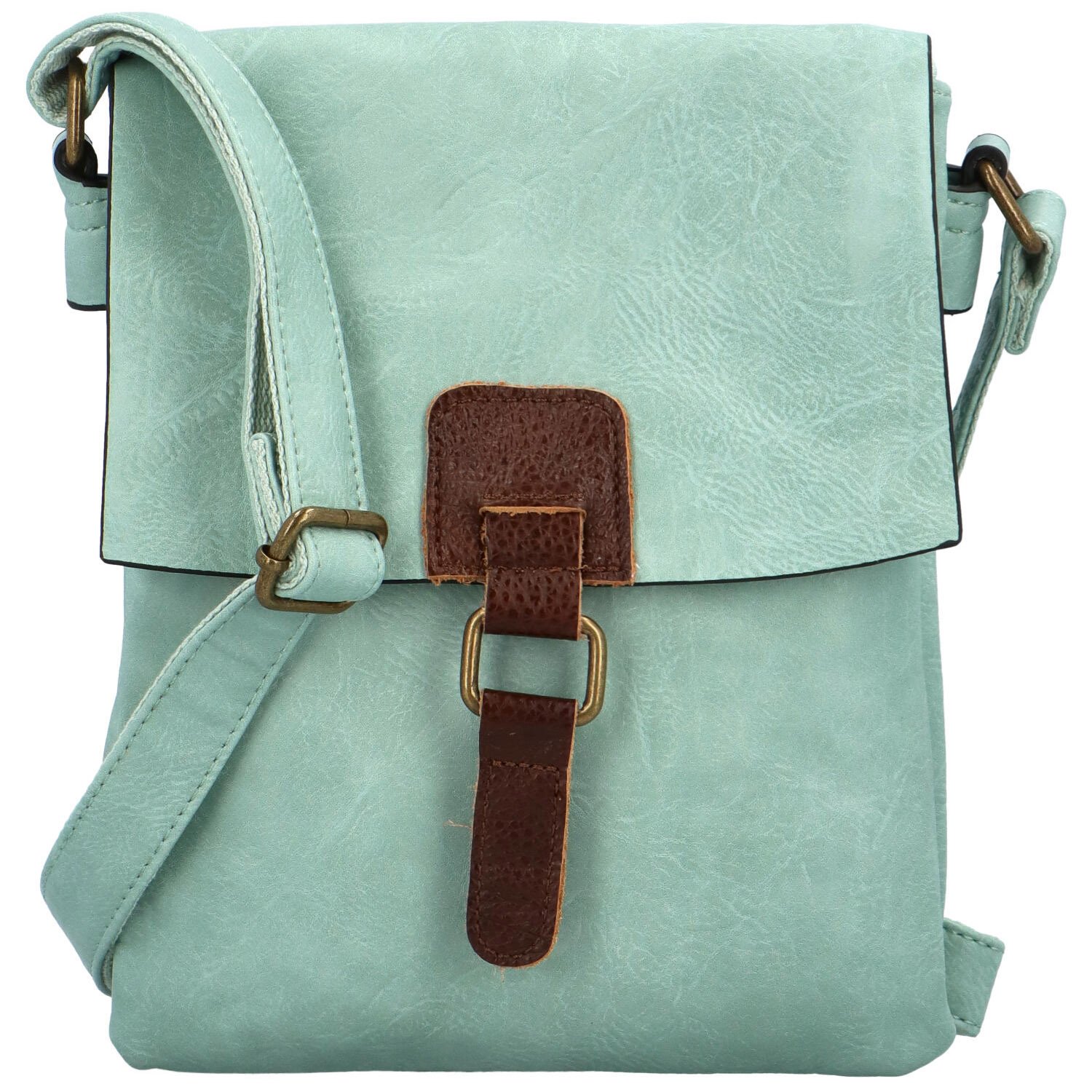 Dámska crossbody kabelka zelená - Paolo bags Oresta 