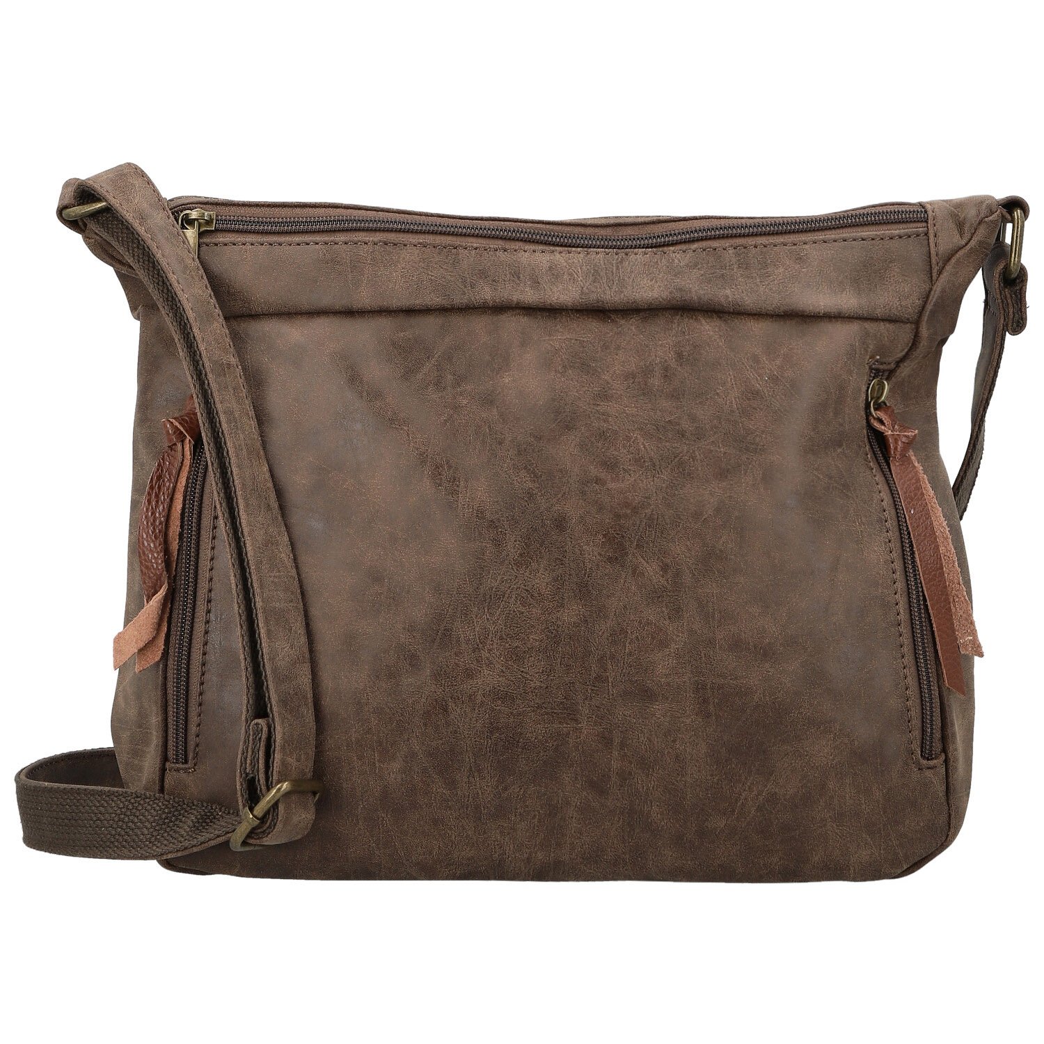 Dámska crossbody kabelka coffee - Firenze Egona