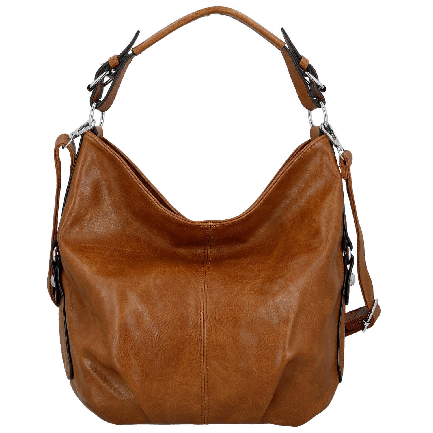 Dámska kabelka na rameno hnedá - Paolo bags Orena