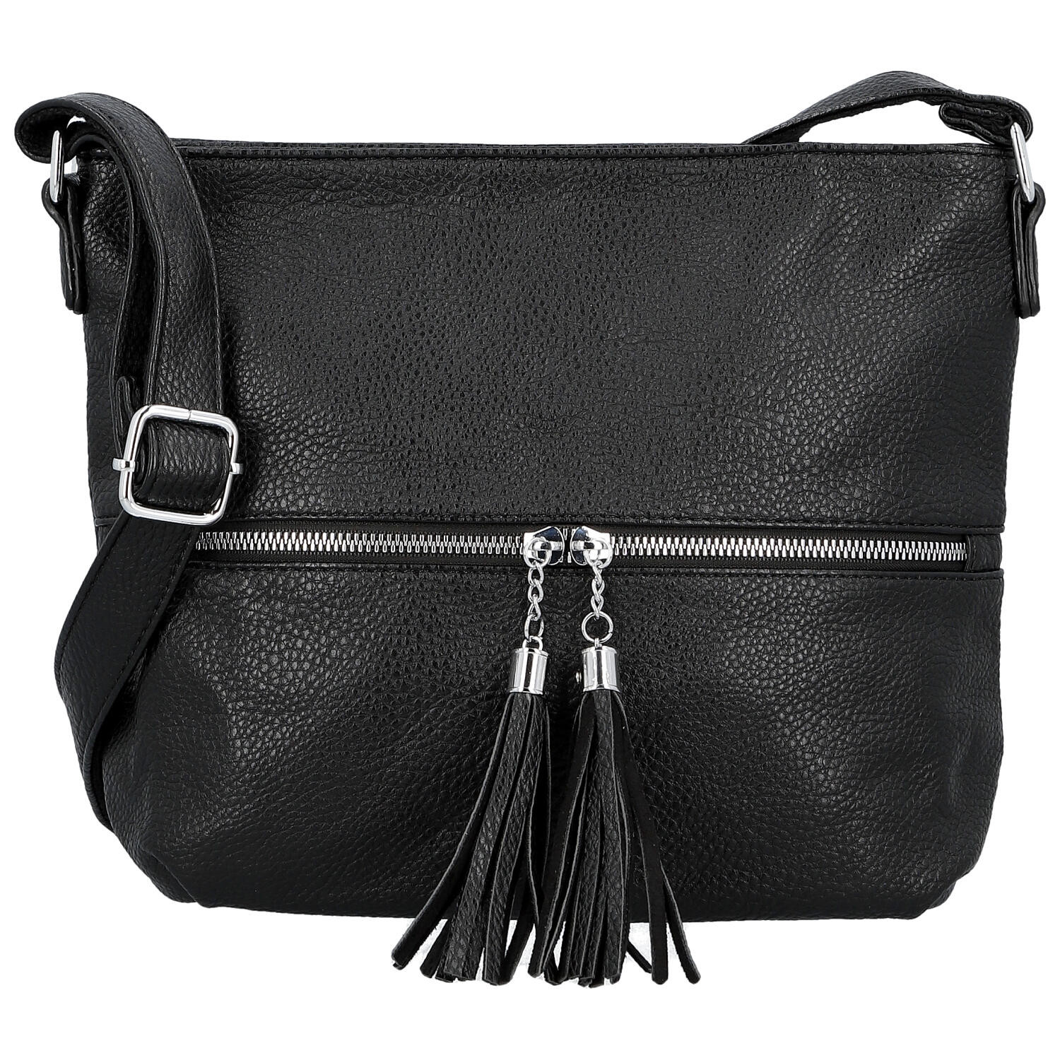 Dámska crossbody kabelka čierna - Paolo bags Gilia