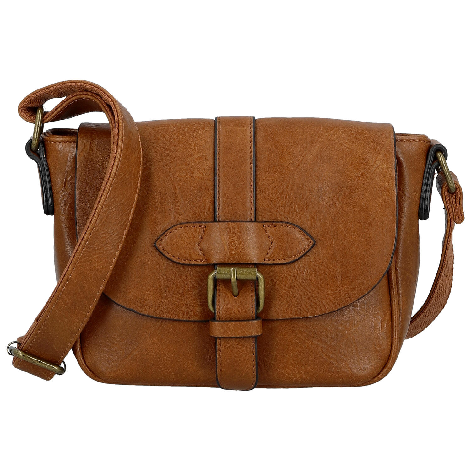 Dámska crossbody kabelka hnedá - Paolo bags Caprica