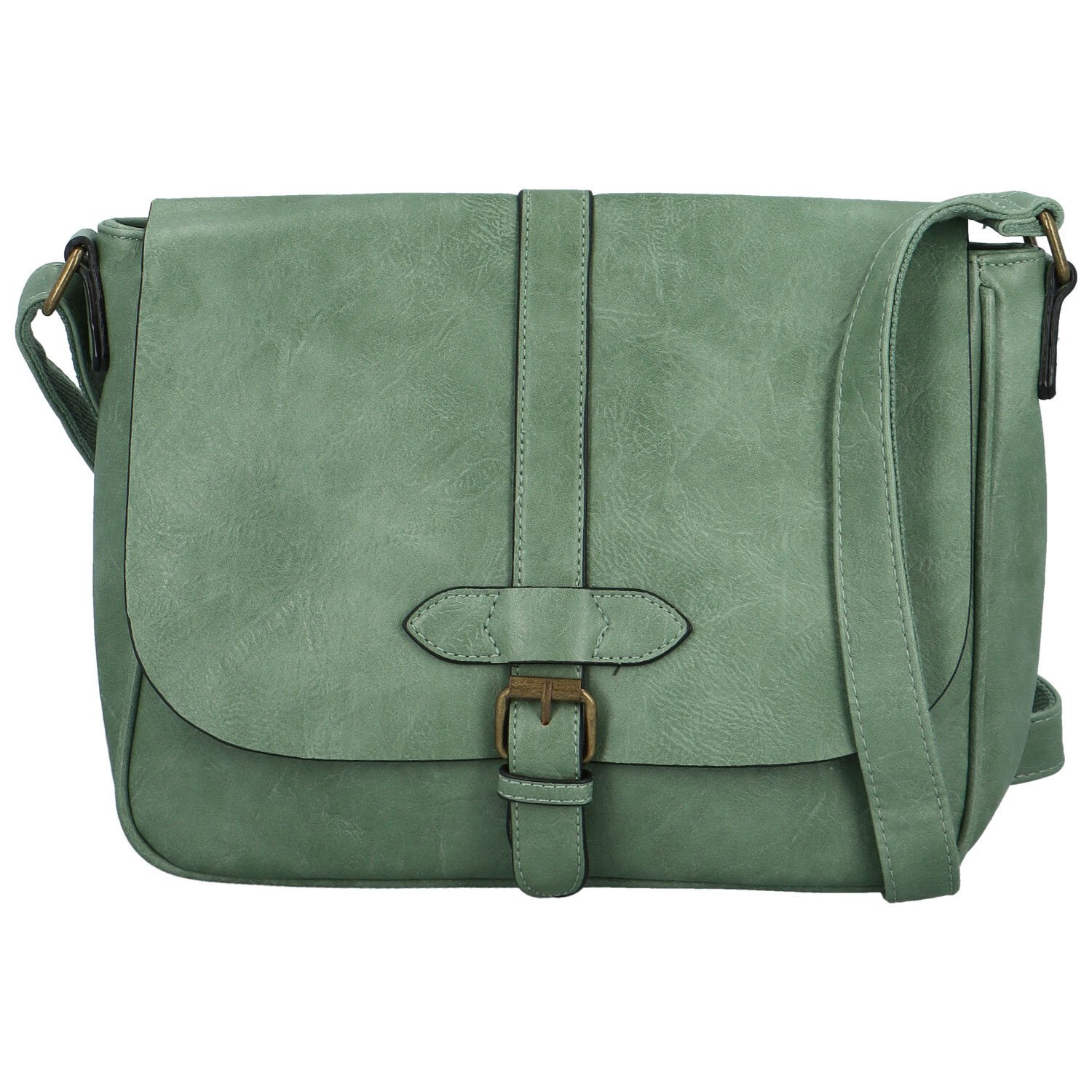Dámska crossbody kabelka zelená - Paolo bags Pinelopi
