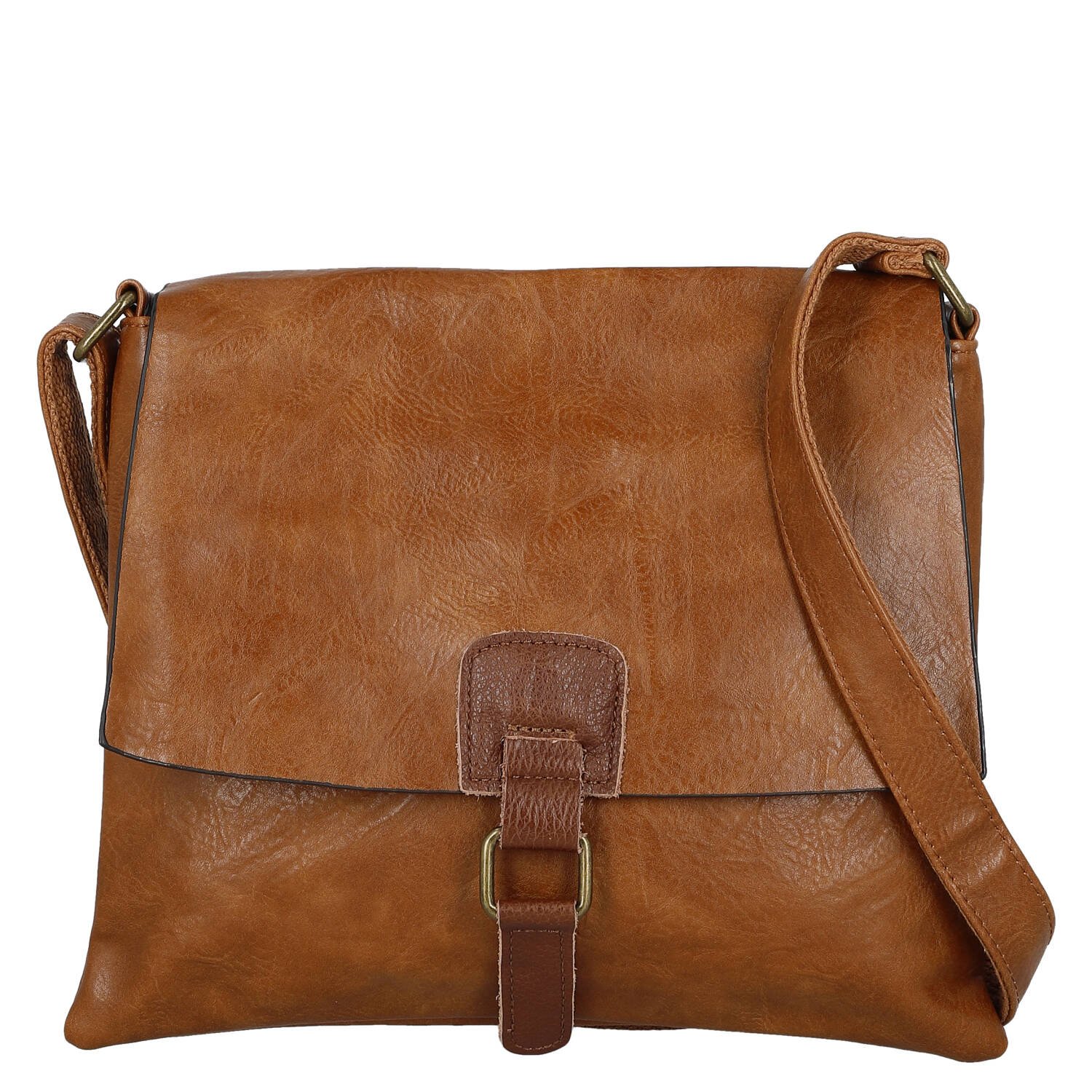 Dámska crossbody kabelka hnedá - Paolo bags Valerija