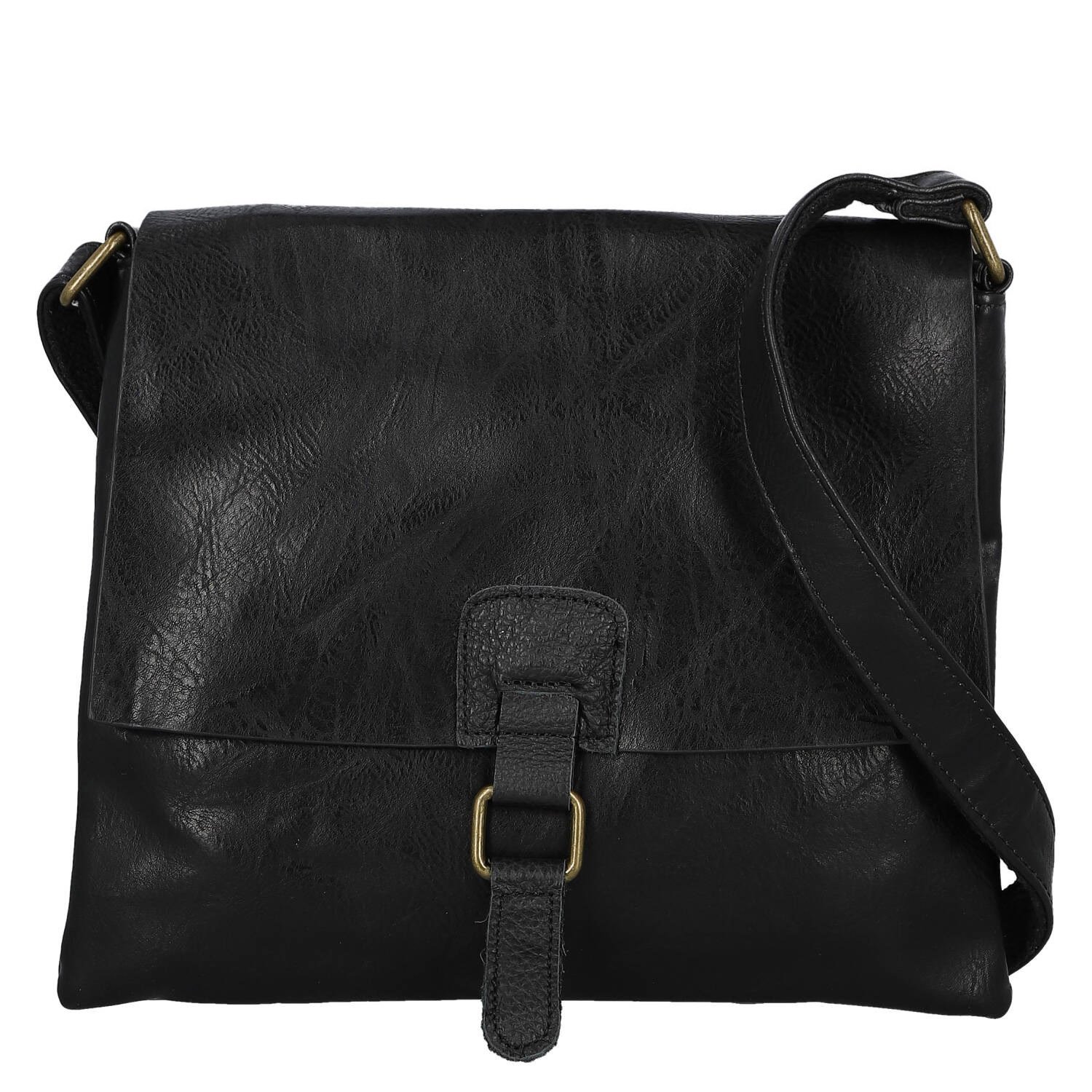 Dámska crossbody kabelka čierna - Paolo bags Valerija