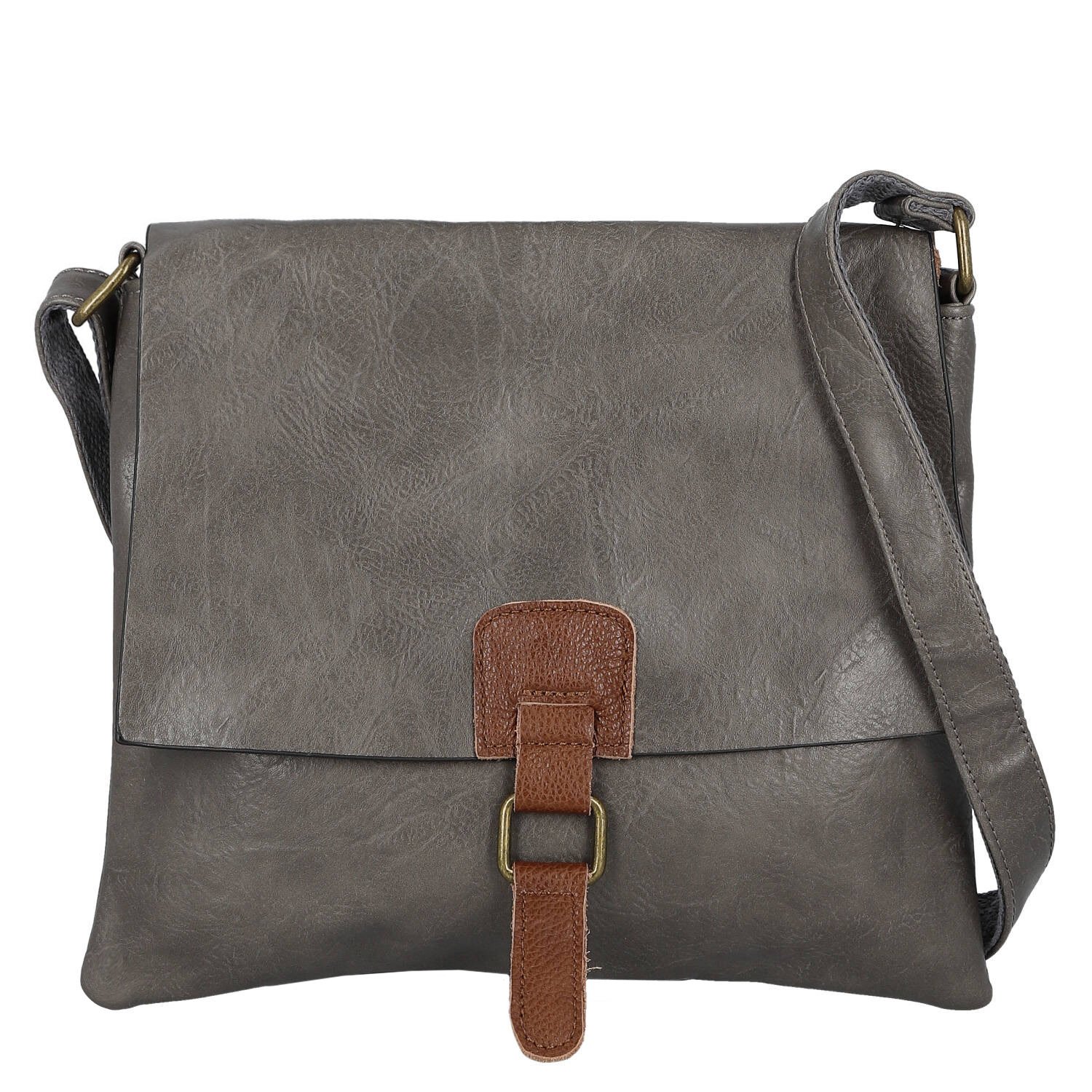 Dámska crossbody kabelka šedá - Paolo bags Valerija