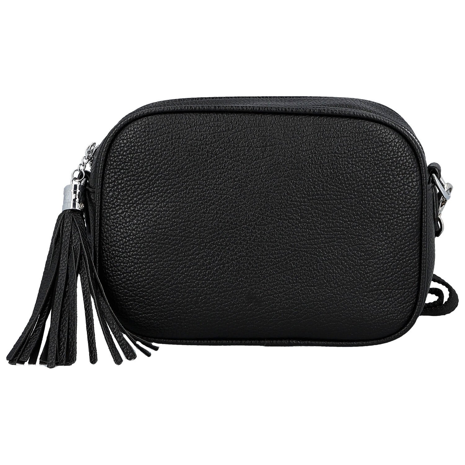 Dámska crossbody kabelka čierna - Paolo bags Ilana