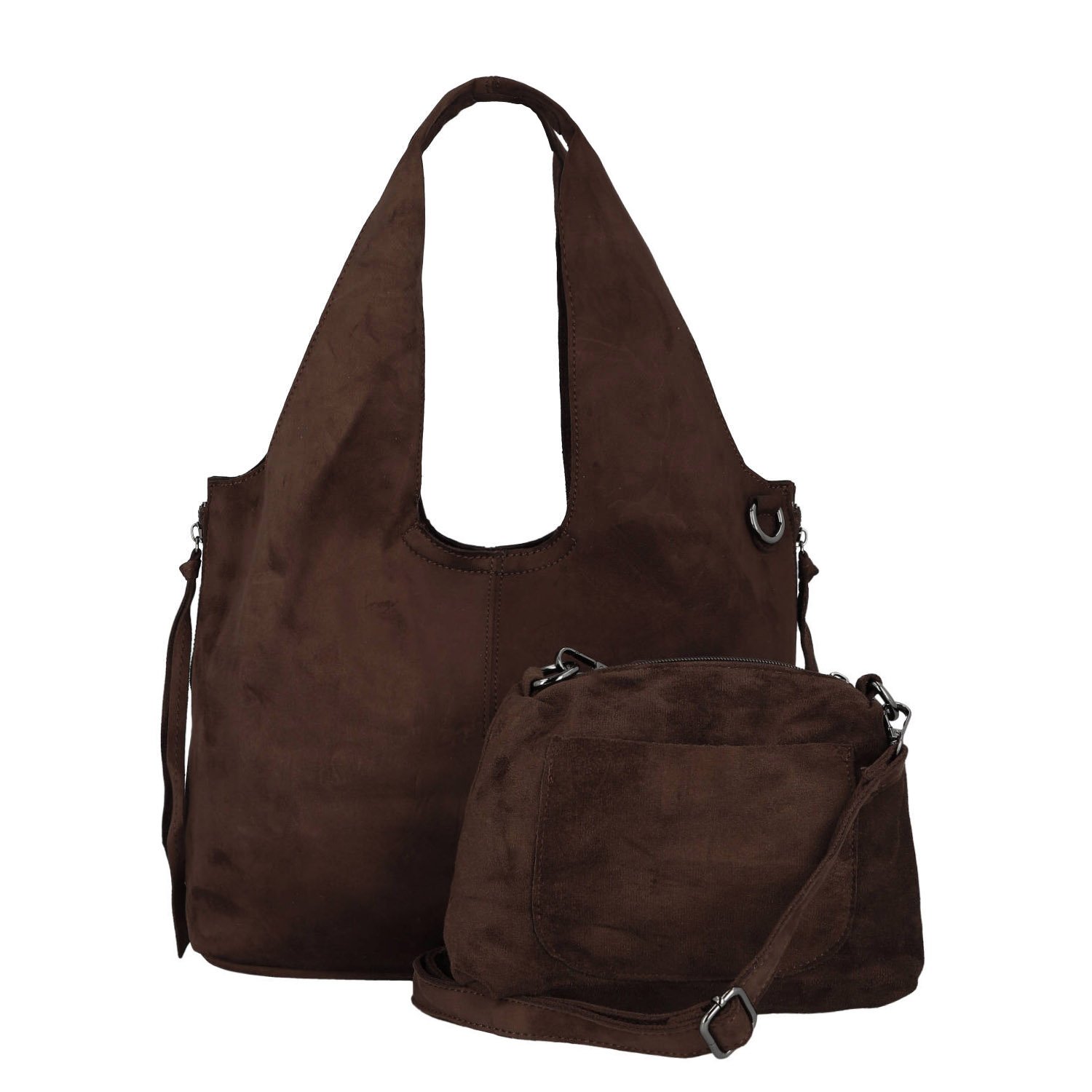Dámsky set kabeliek coffee - Paolo bags Kupria