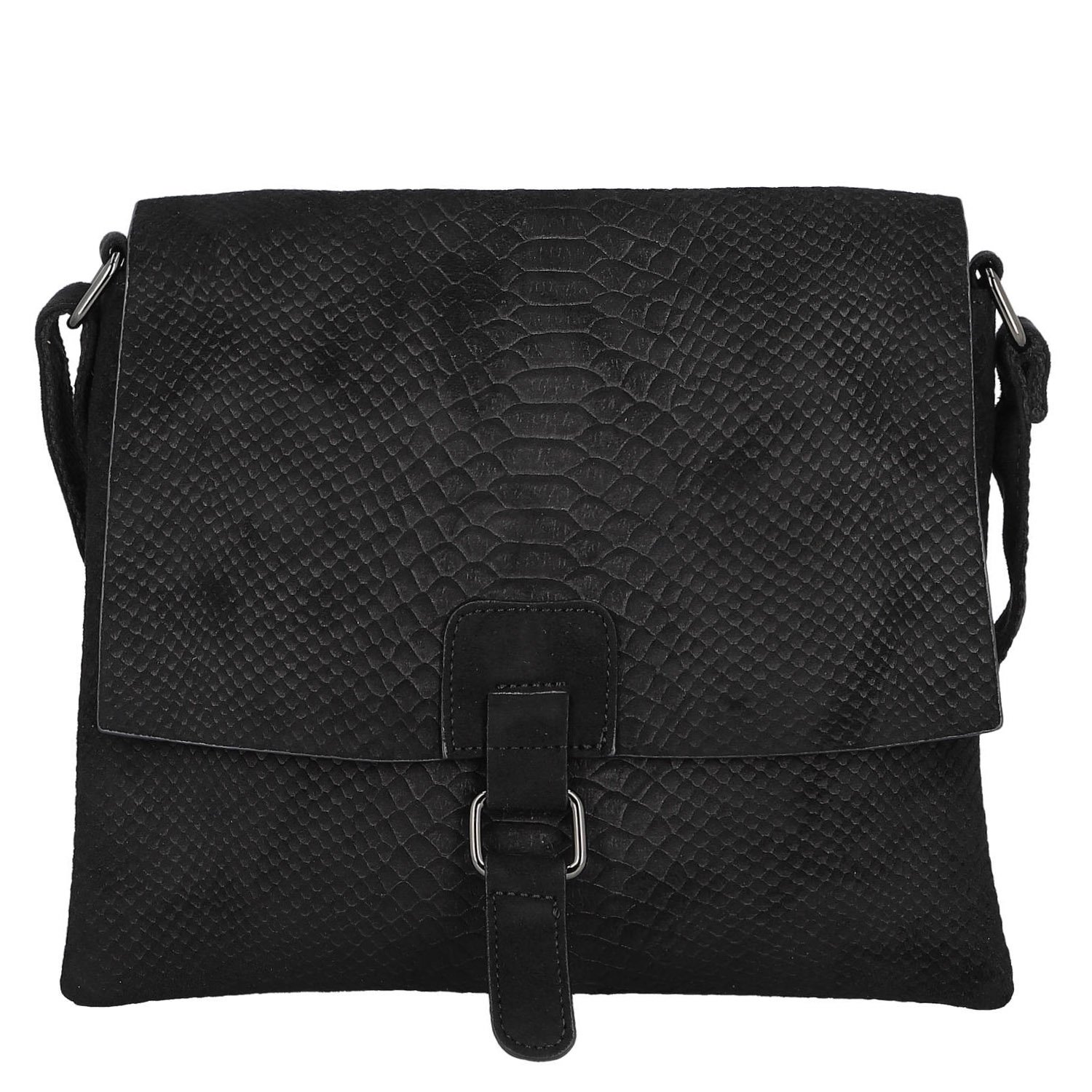 Dámska crossbody kabelka čierna - Paolo bags Tanasis