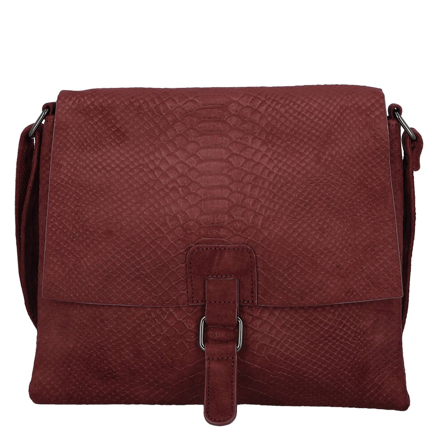 Dámska crossbody kabelka vínová - Paolo bags Tanasis