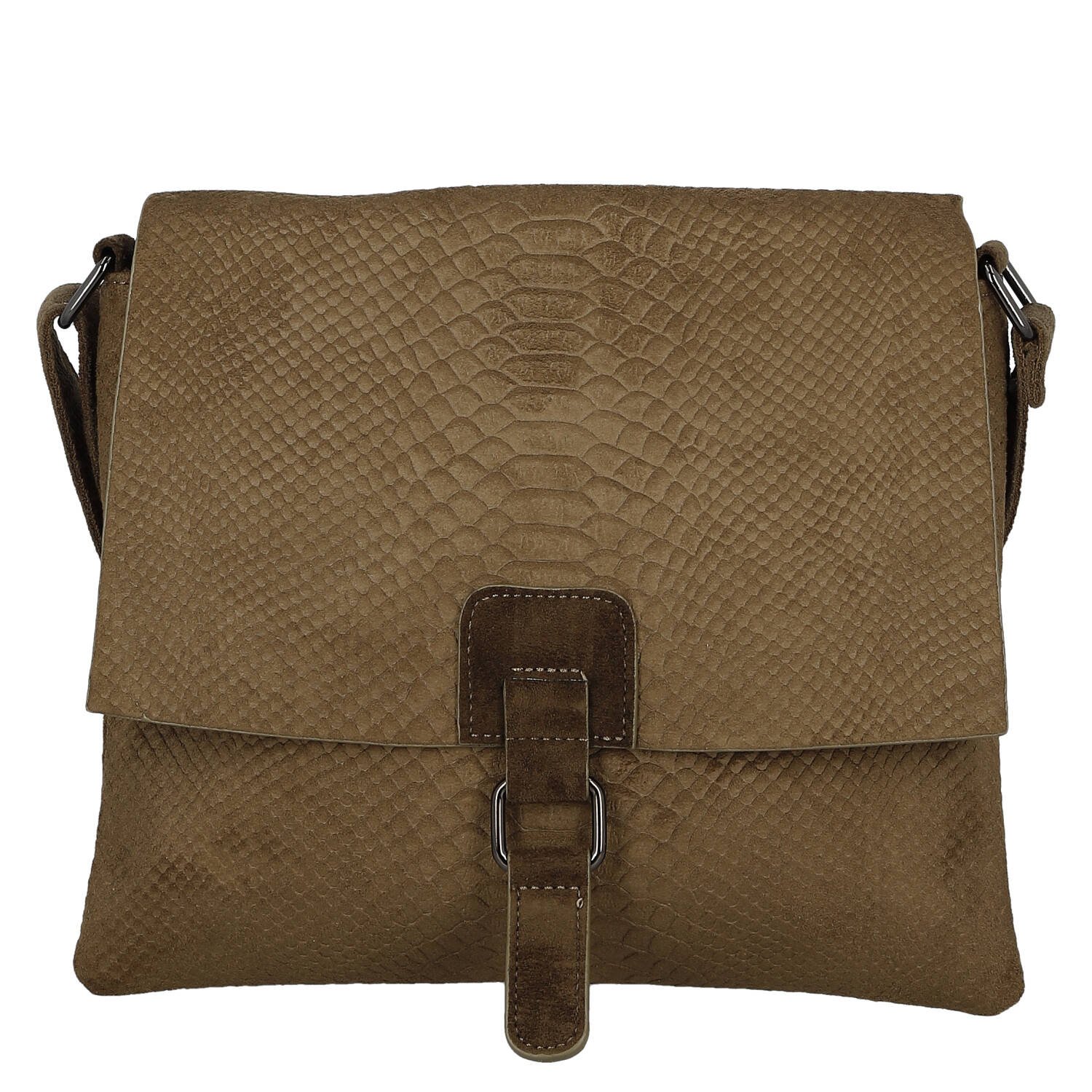 Dámska crossbody kabelka khaki - Paolo bags Tanasis