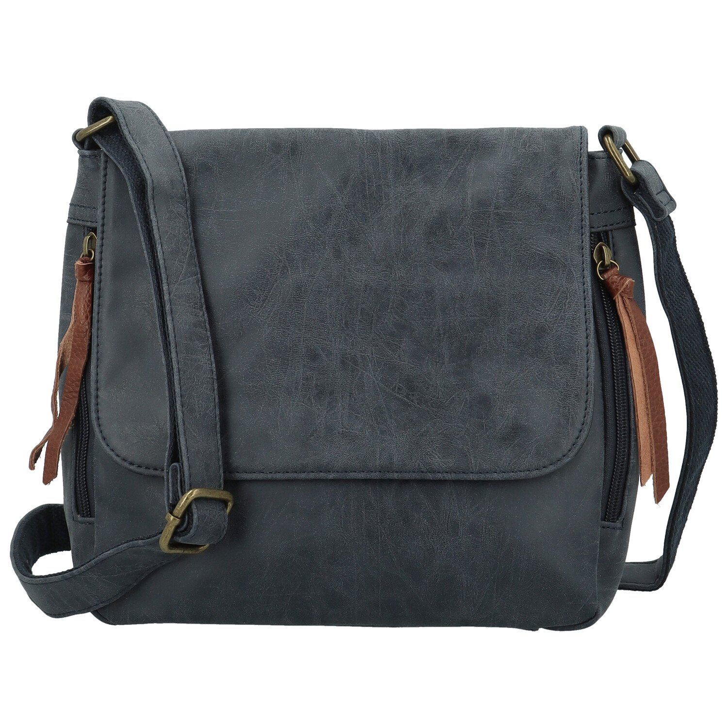 Dámska crossbody kabelka tmavo modrá - Paolo bags Aiden