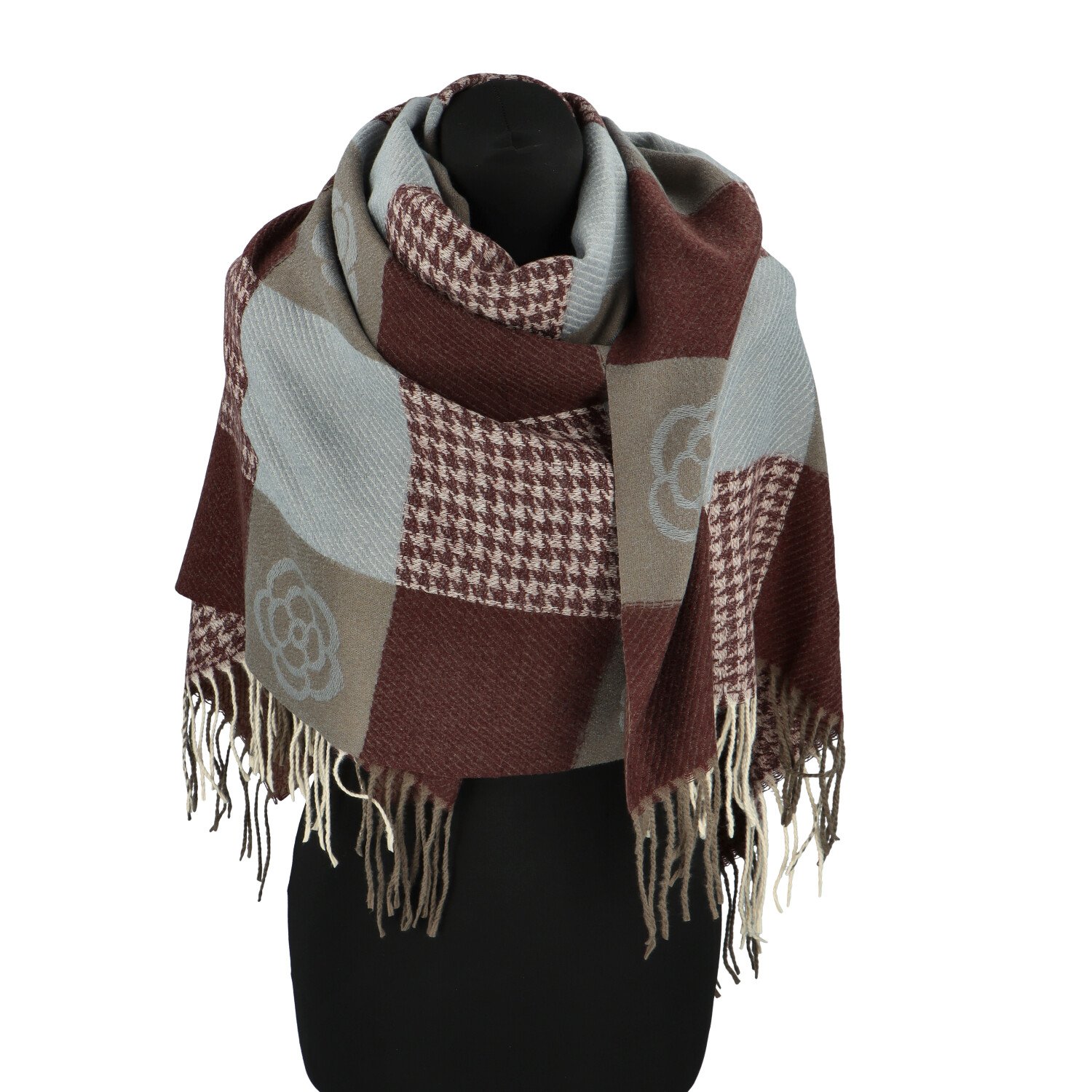 Dámsky šál červený - Firenze Susett