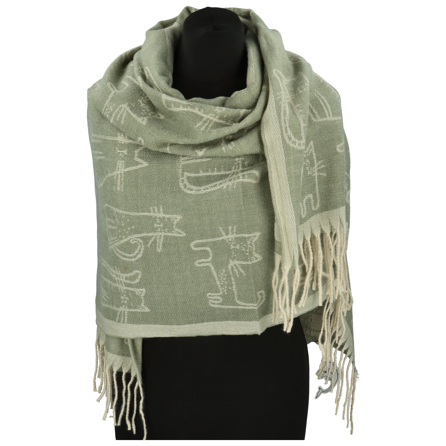 Dámsky šál zelený - Firenze Casey