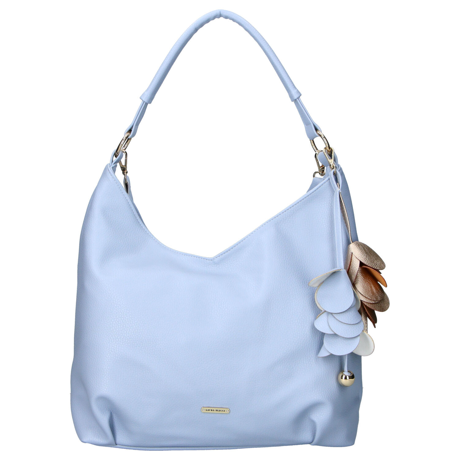 Dámska kabelka cez rameno svetlo modrá - Laura Biaggi Laiwa