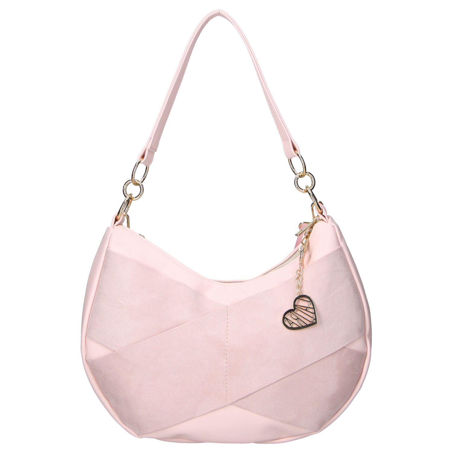 Dámska kabelka cez rameno ružová - Laura Biaggi Theia