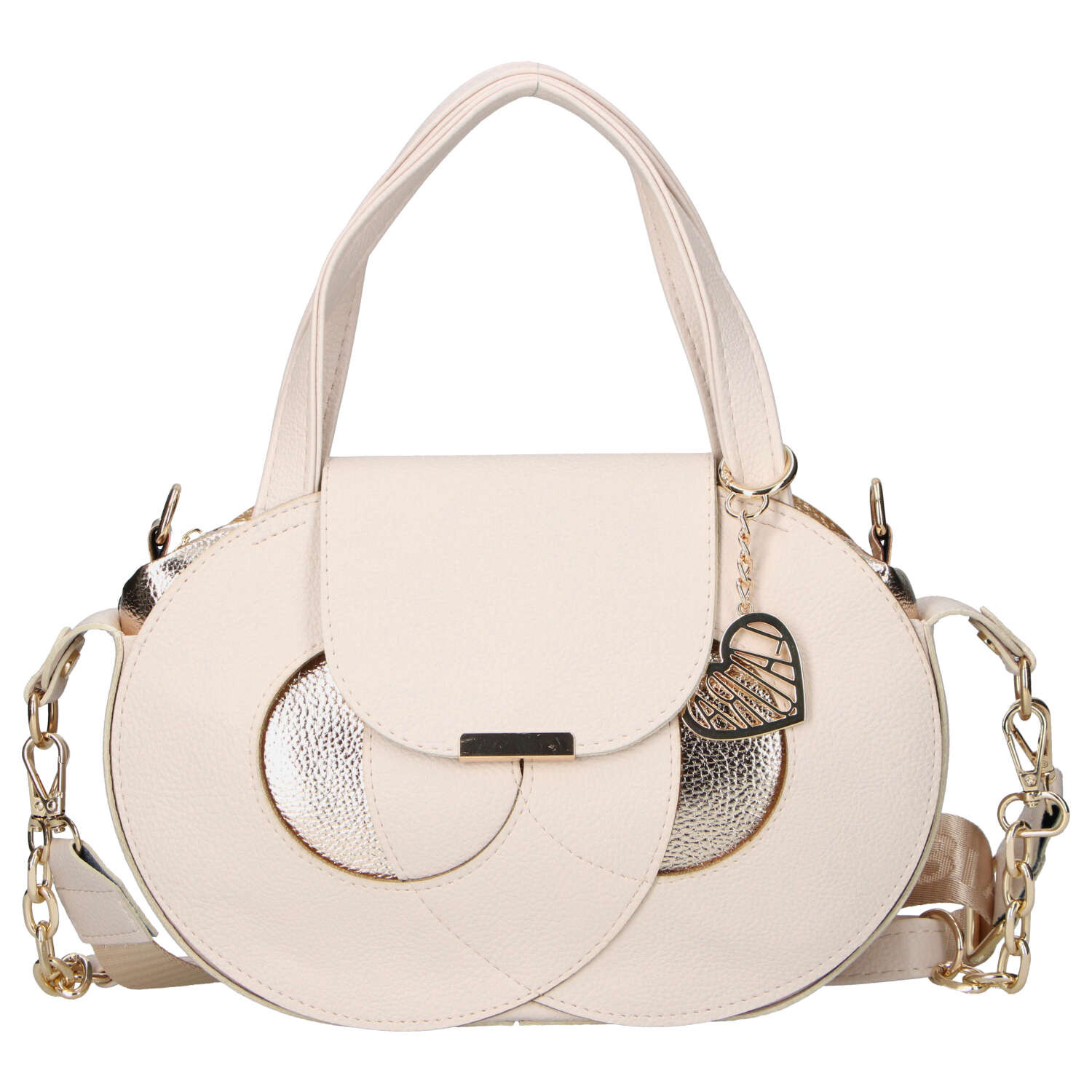Dámska kabelka do ruky béžová - Laura Biaggi Selina