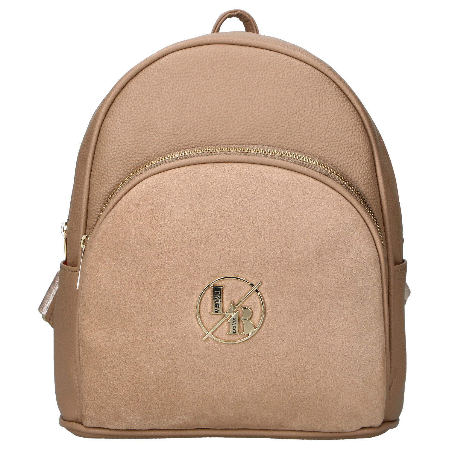 Dámsky batoh tmavo béžový - Laura Biaggi Marlis