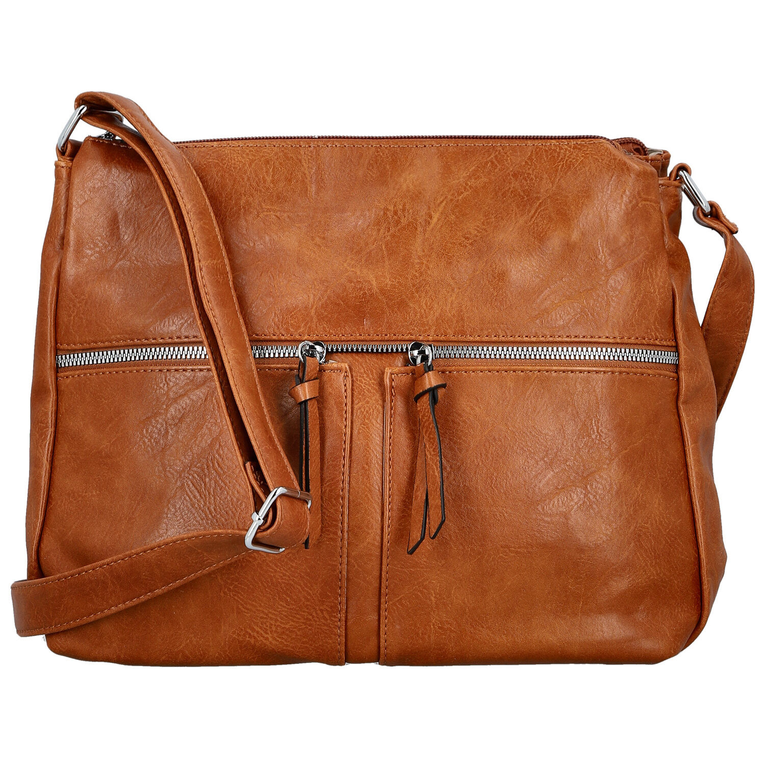 Dámska crossbody kabelka hnedá - Firenze Bessy