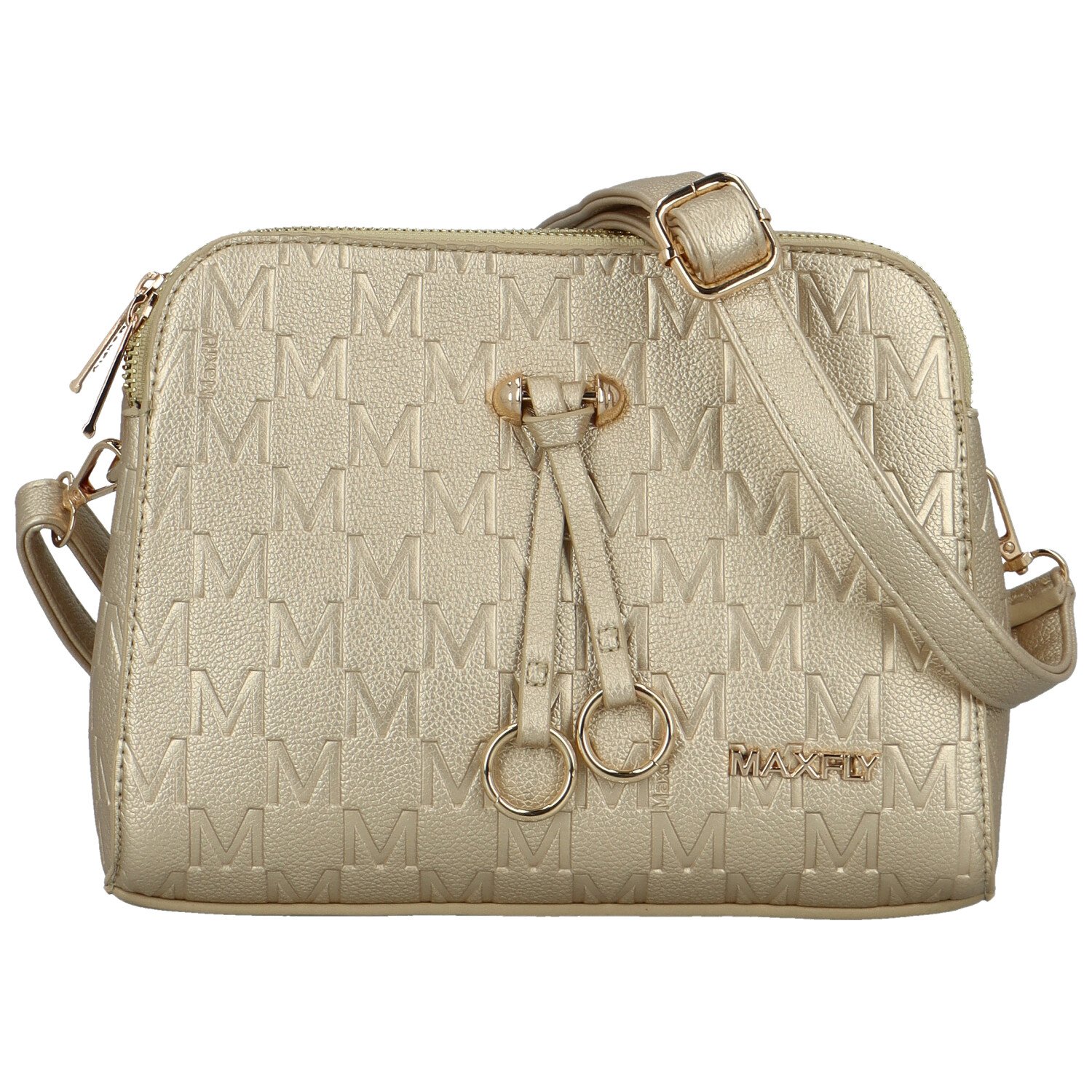 Dámska crossbody kabelka zlatá - MaxFly Skylla