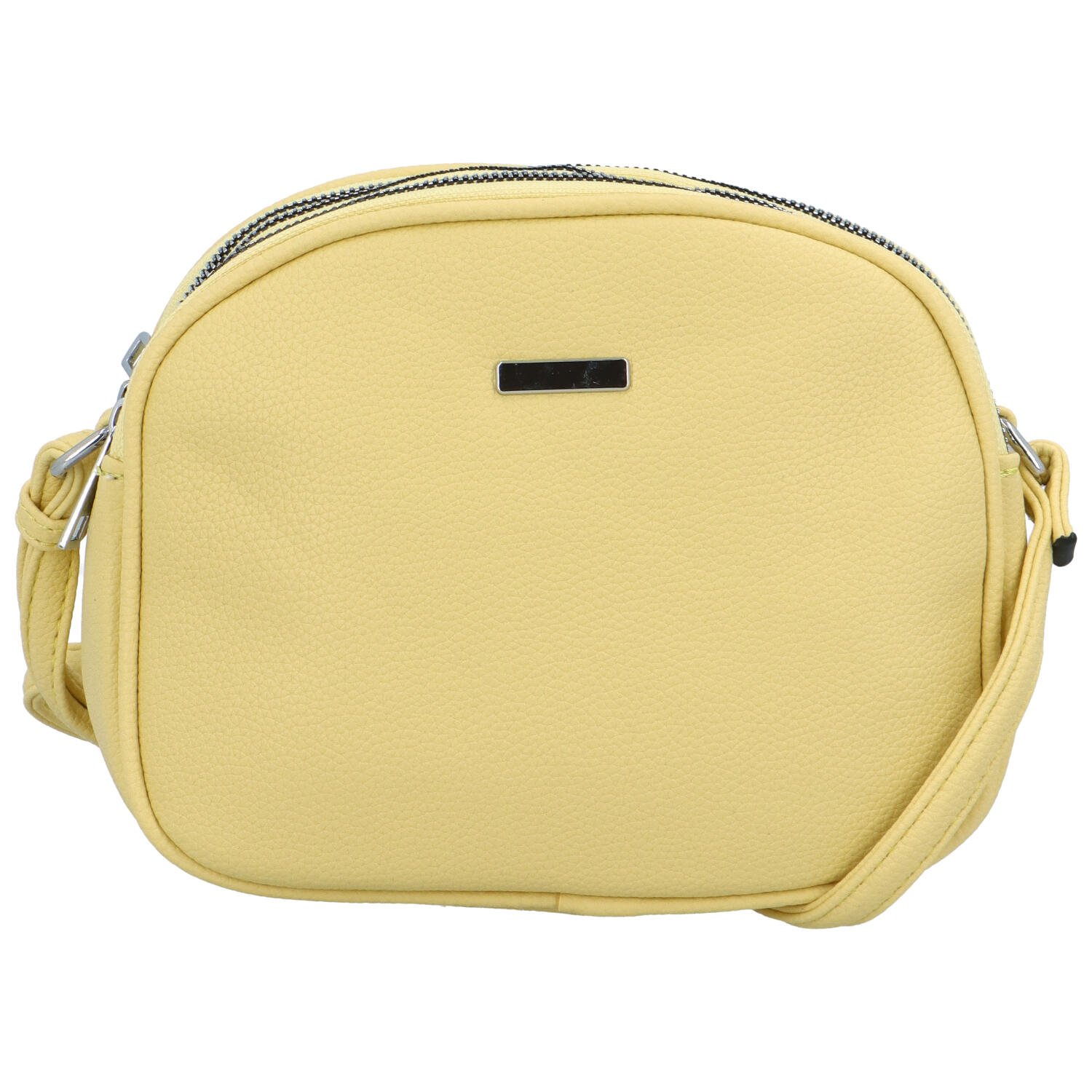 Dámska crossbody kabelka svetlo žltá - Maria C Vilena