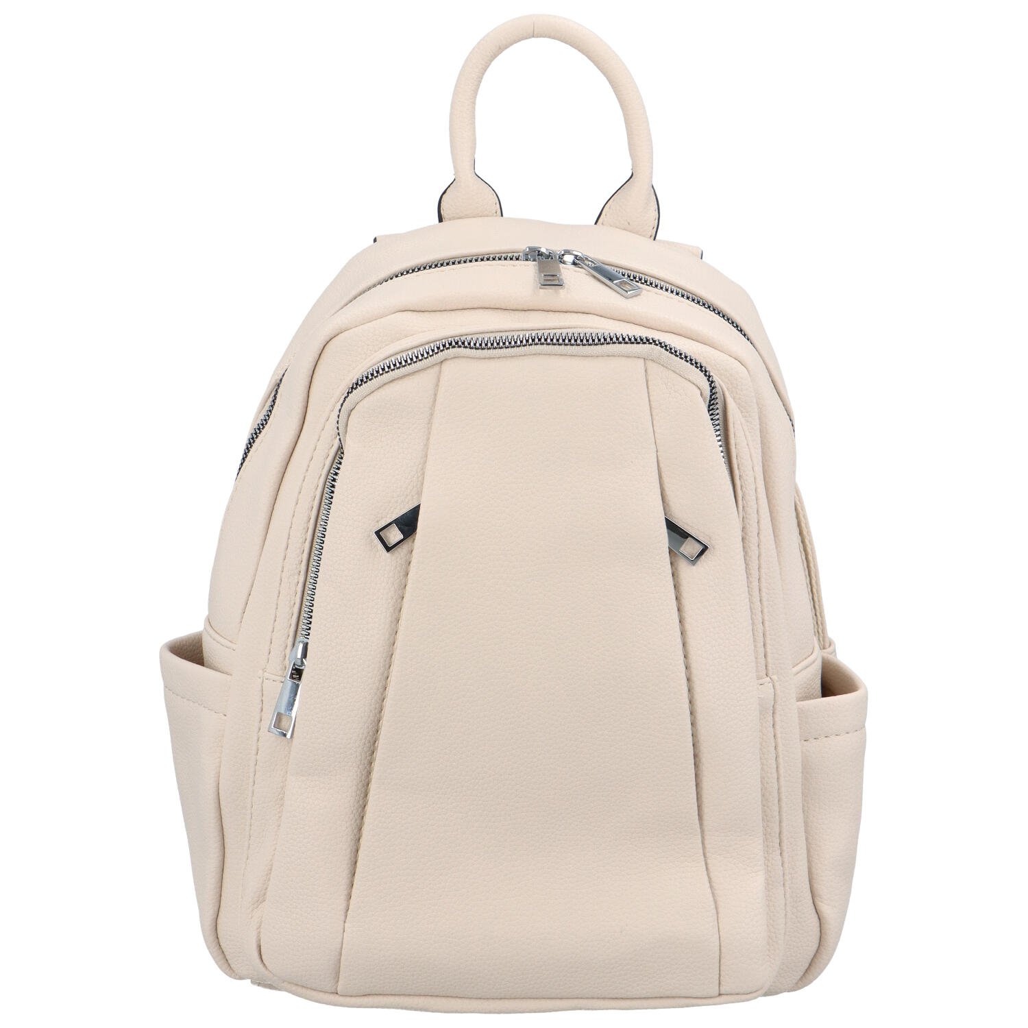 Dámsky mestský batoh kabelka béžový - Maria C Intro