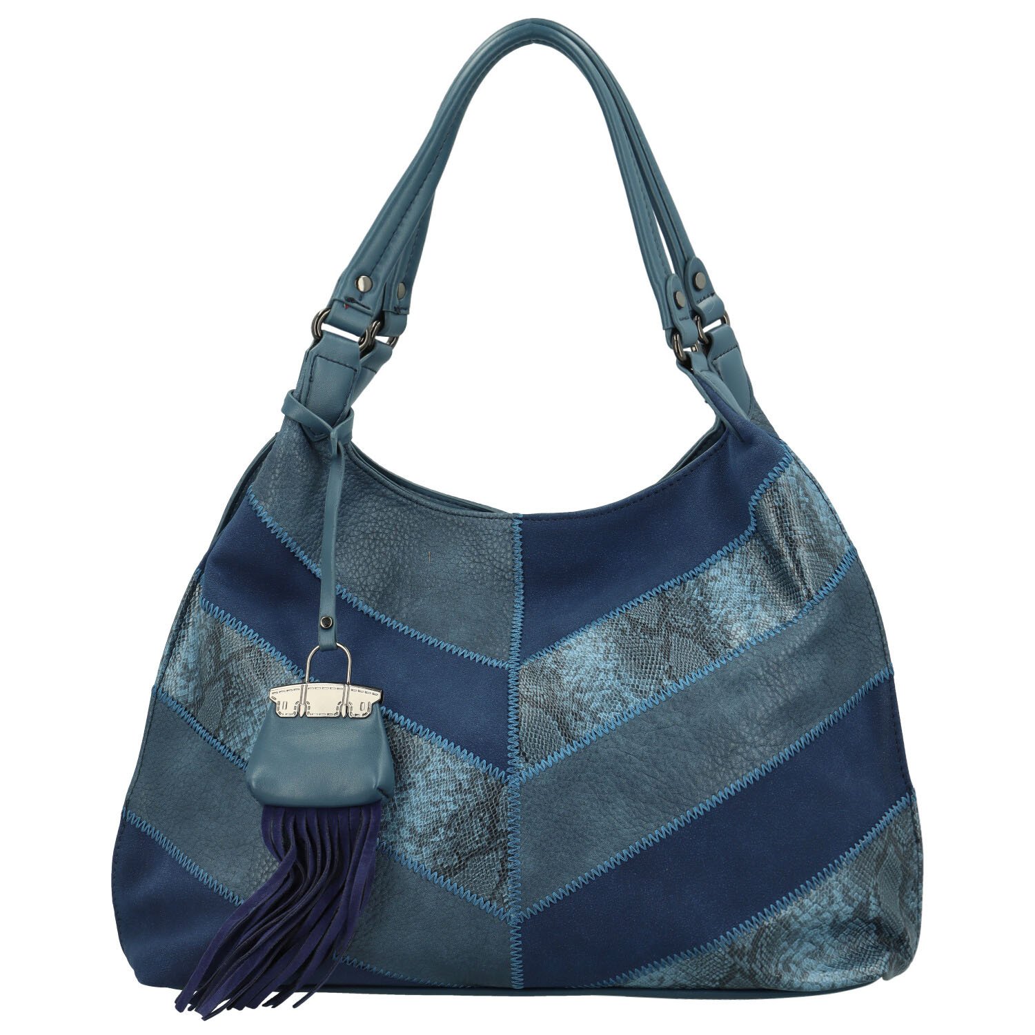 Dámska kabelka cez rameno modrá - Maria C Dasia
