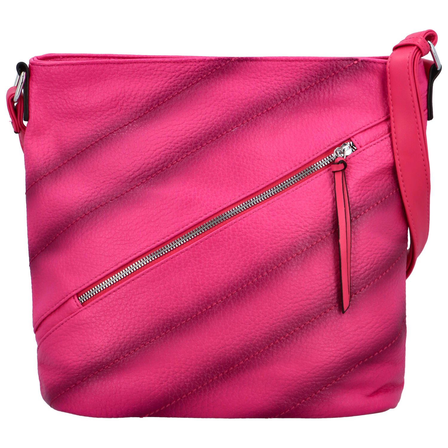 Dámska crossbody kabelka fuchsiová - Maria C Amastias