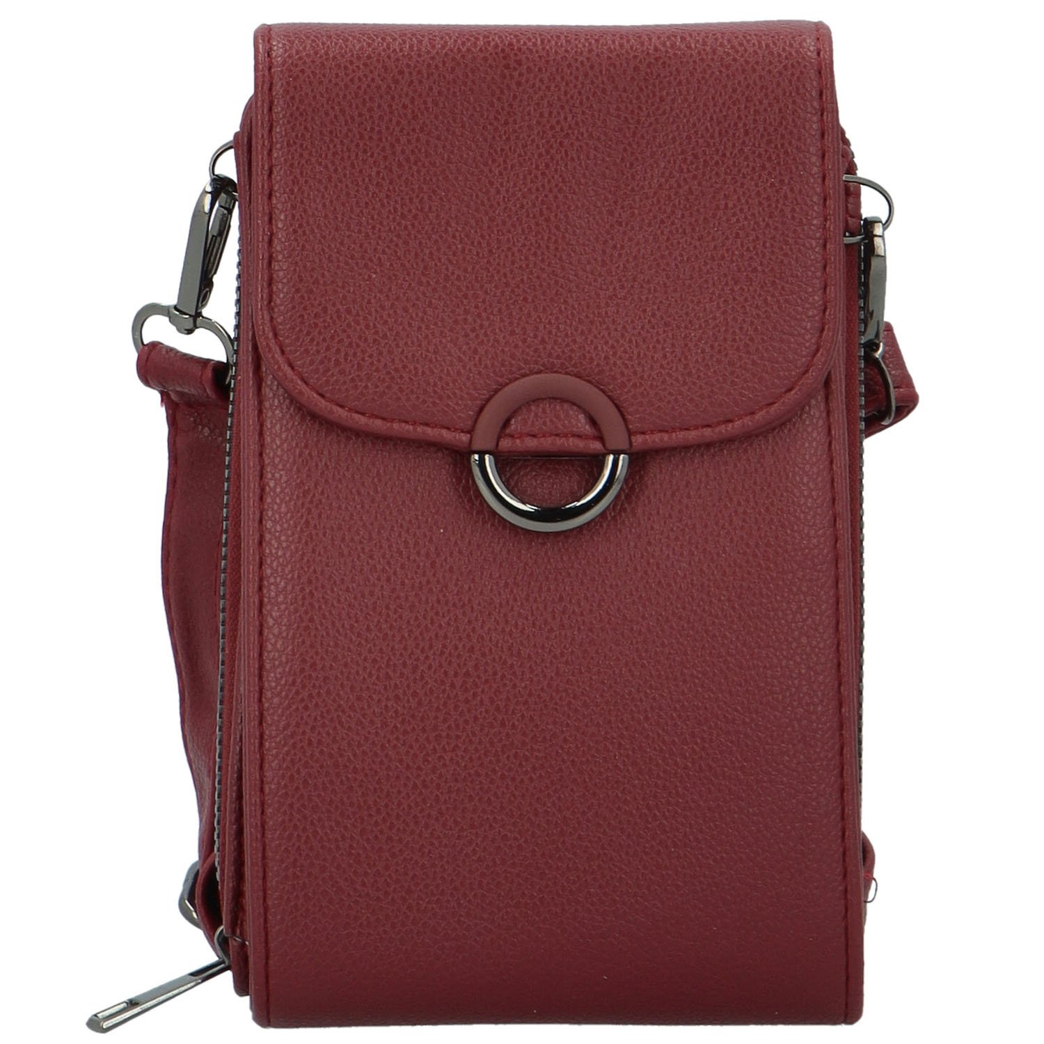 Dámska crossbody kabelka vínová - Firenze Aristea