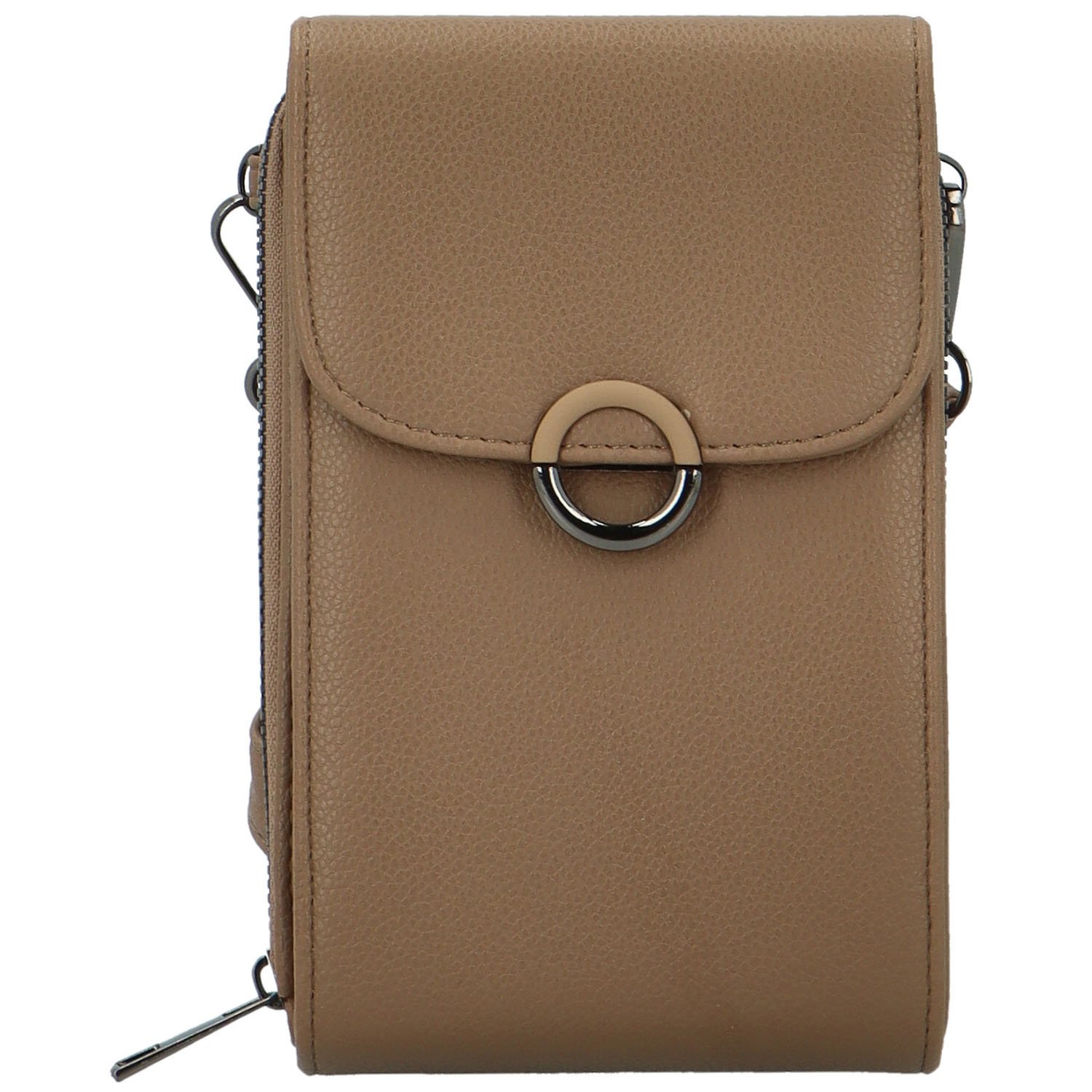 Dámska crossbody kabelka camel - Firenze Aristea