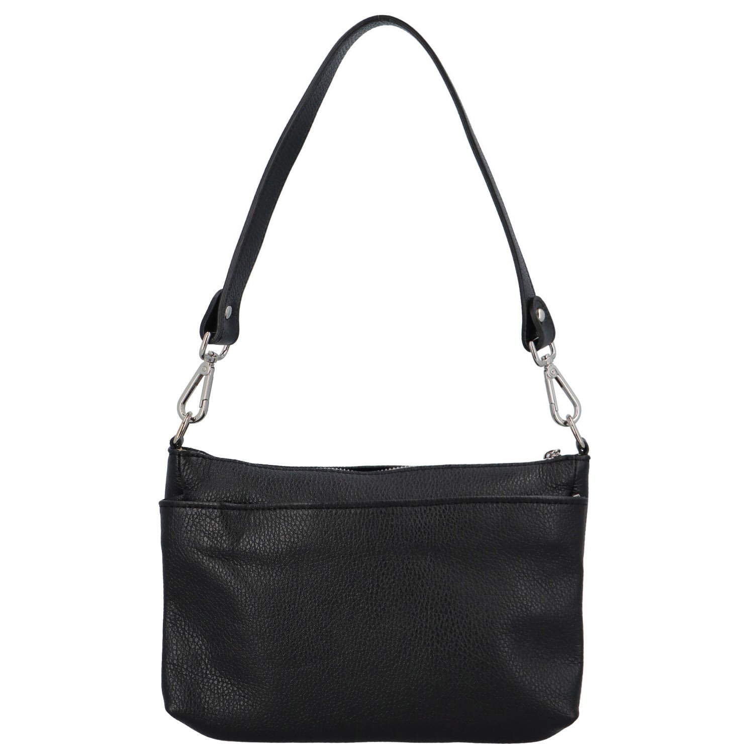 Dámska kožená crossbody čierna - Delami Colette