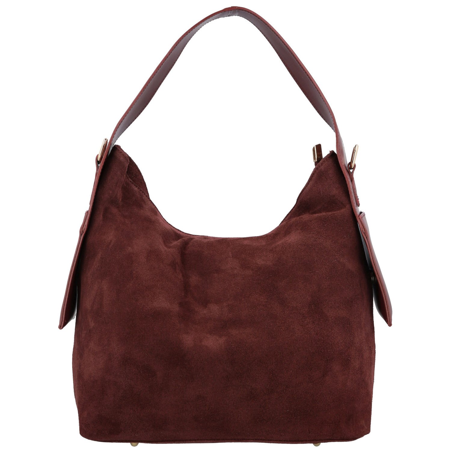 Dámska kabelka na rameno vínová - Delami Vera Pelle Mimmi