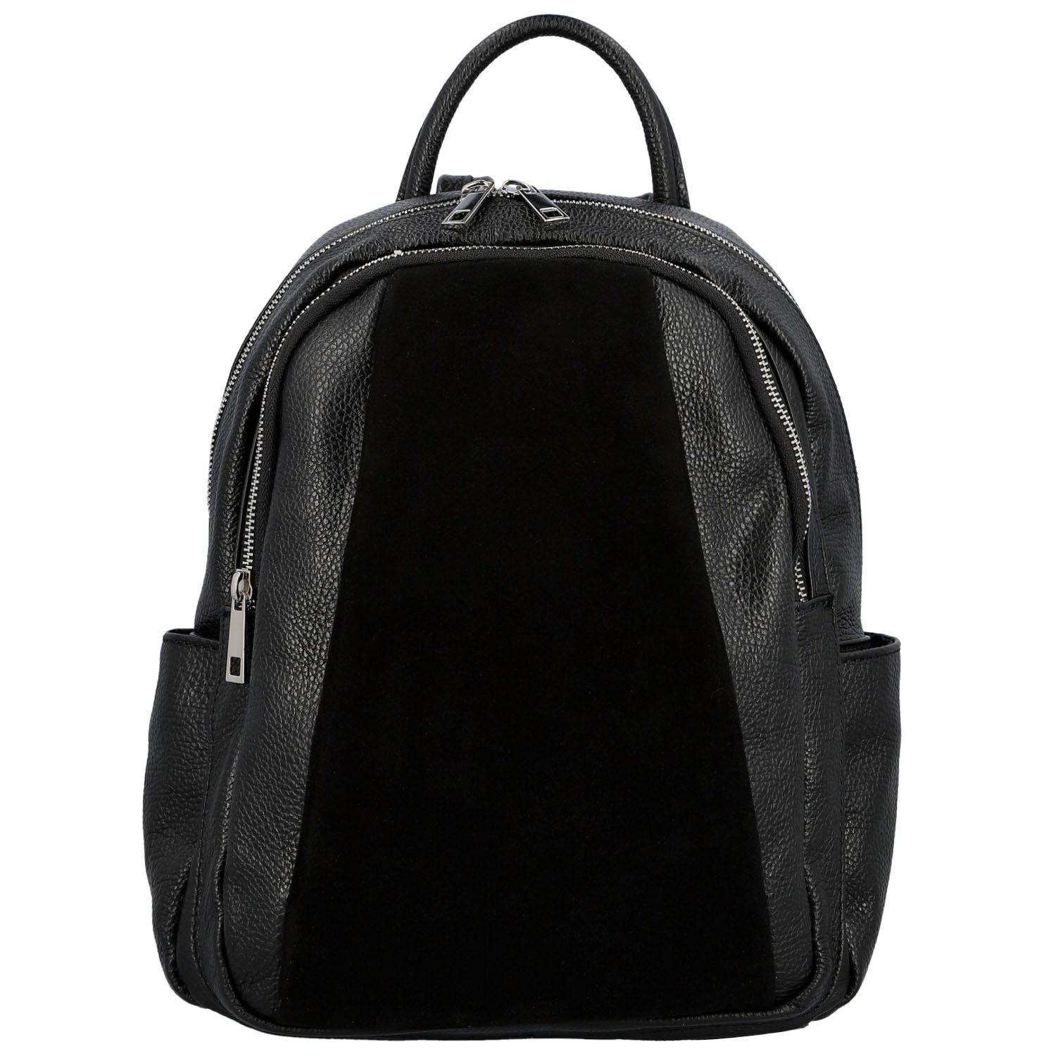 Dámsky kožený batoh čierny - Delami Vera Pelle Naoto