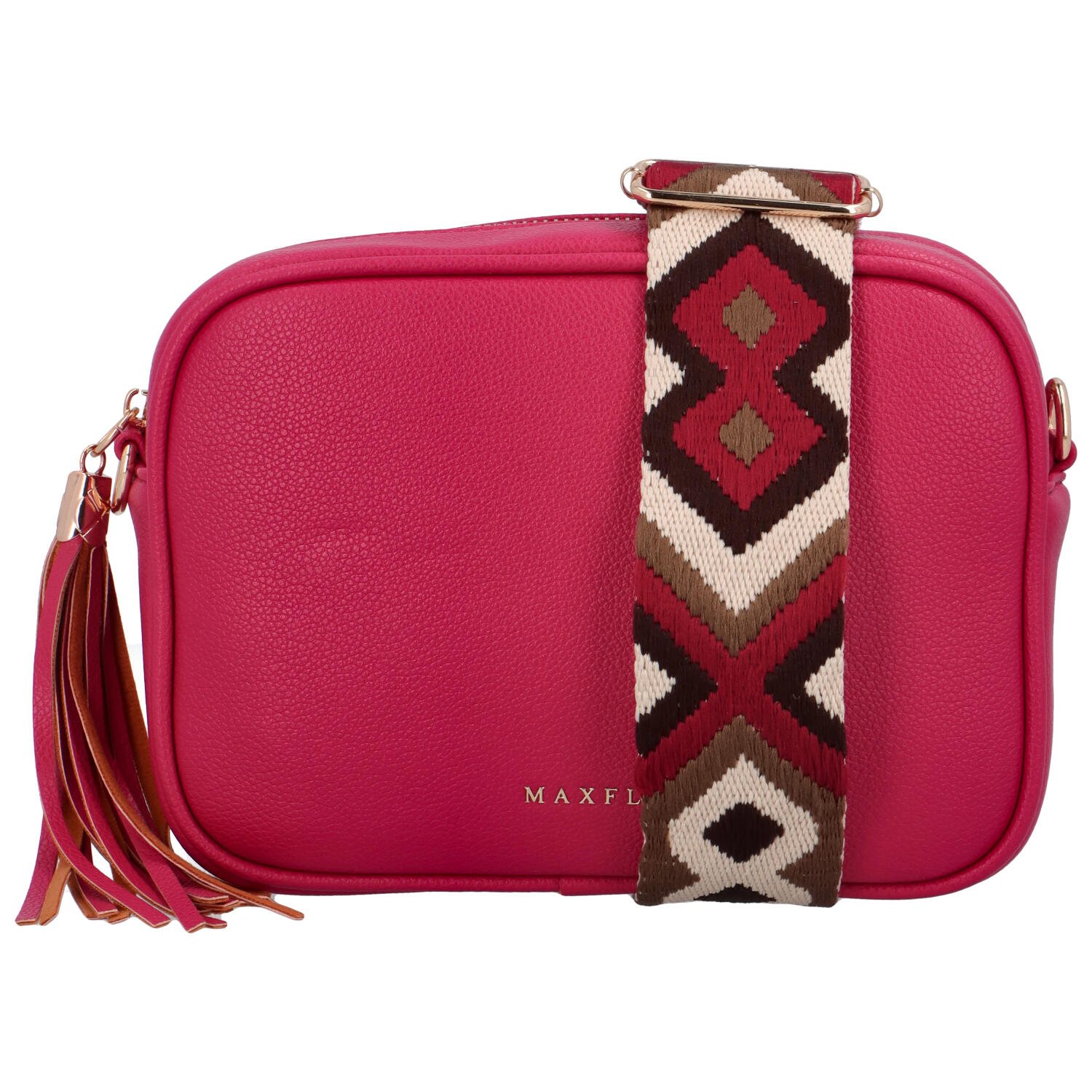 Dámska crossbody kabelka fuchsiová - MaxFly Caira