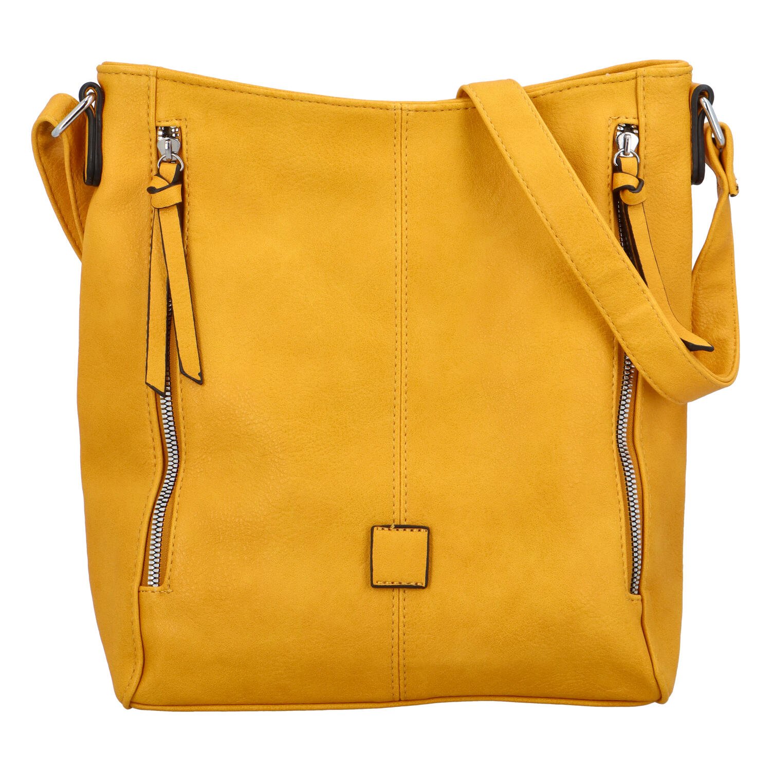 Dámska kabelka cez plece žltá - Paolo Bags Kamila