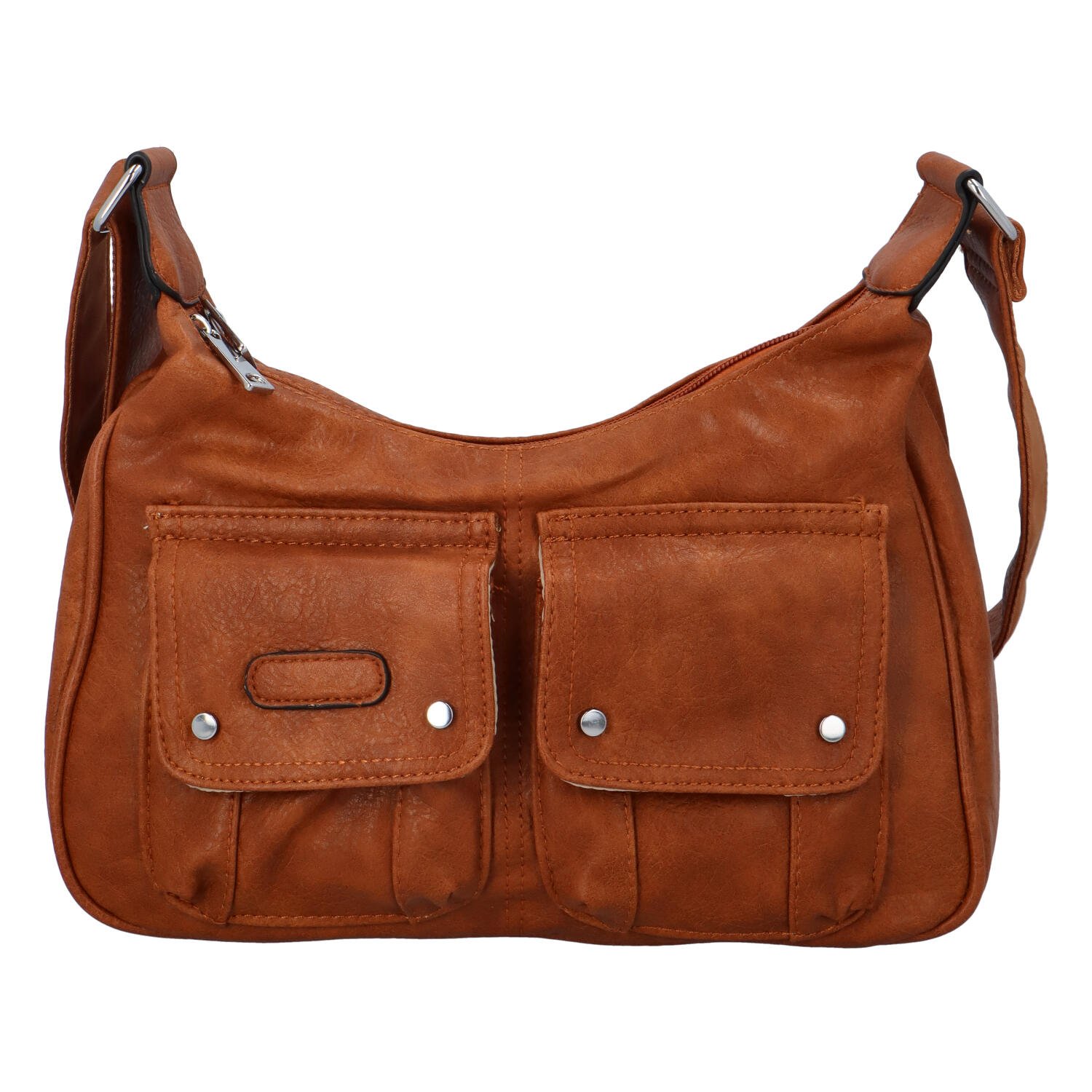 Dámska kabelka cez plece hnedá - Paolo Bags Anjali
