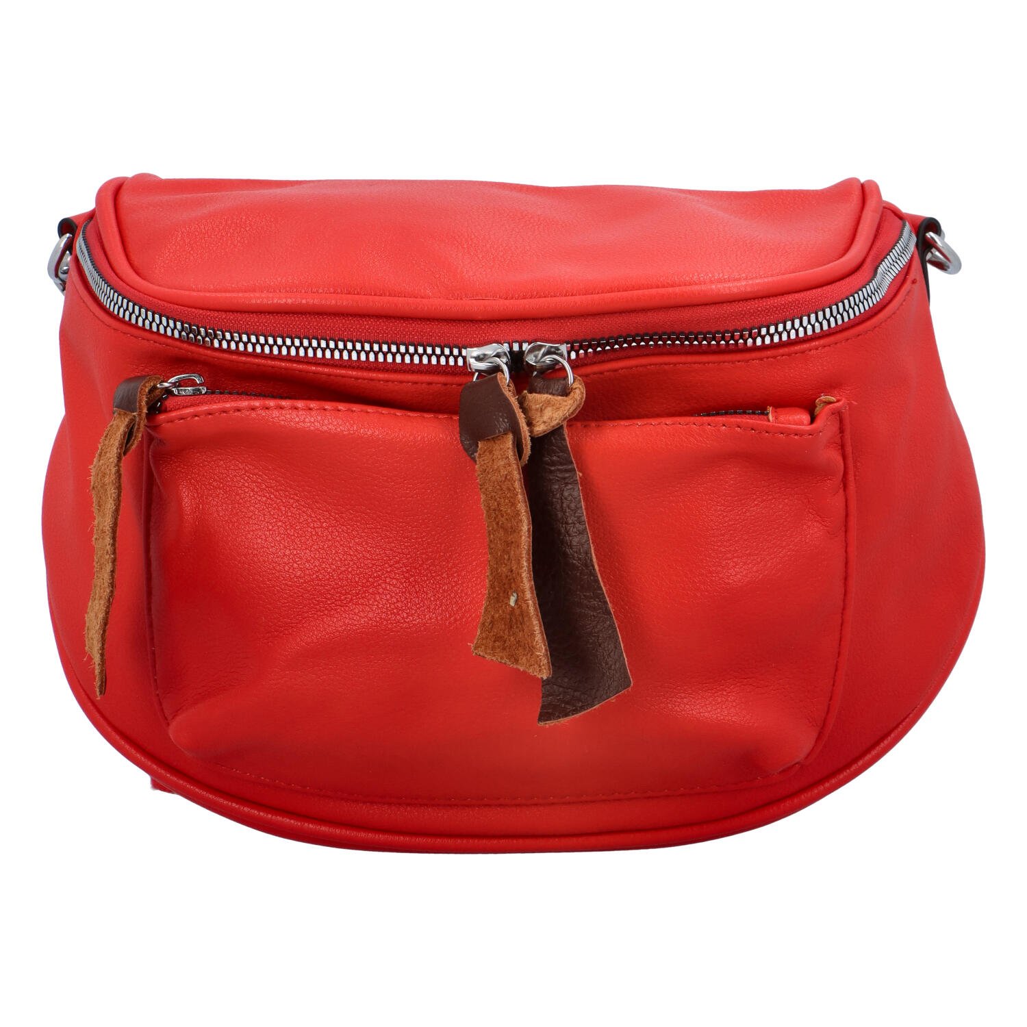 Dámska crossbody kabelka červená - Paolo Bags Karen