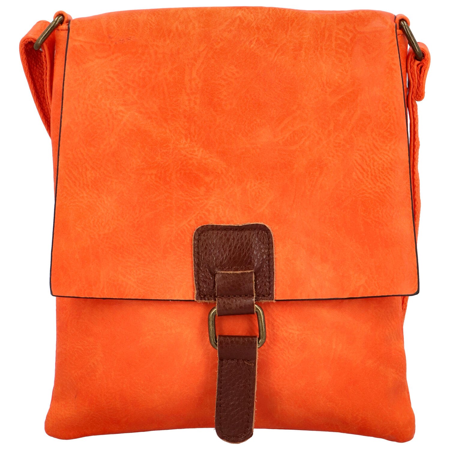 Dámska crossbody kabelka oranžová - Paolo bags Siwon