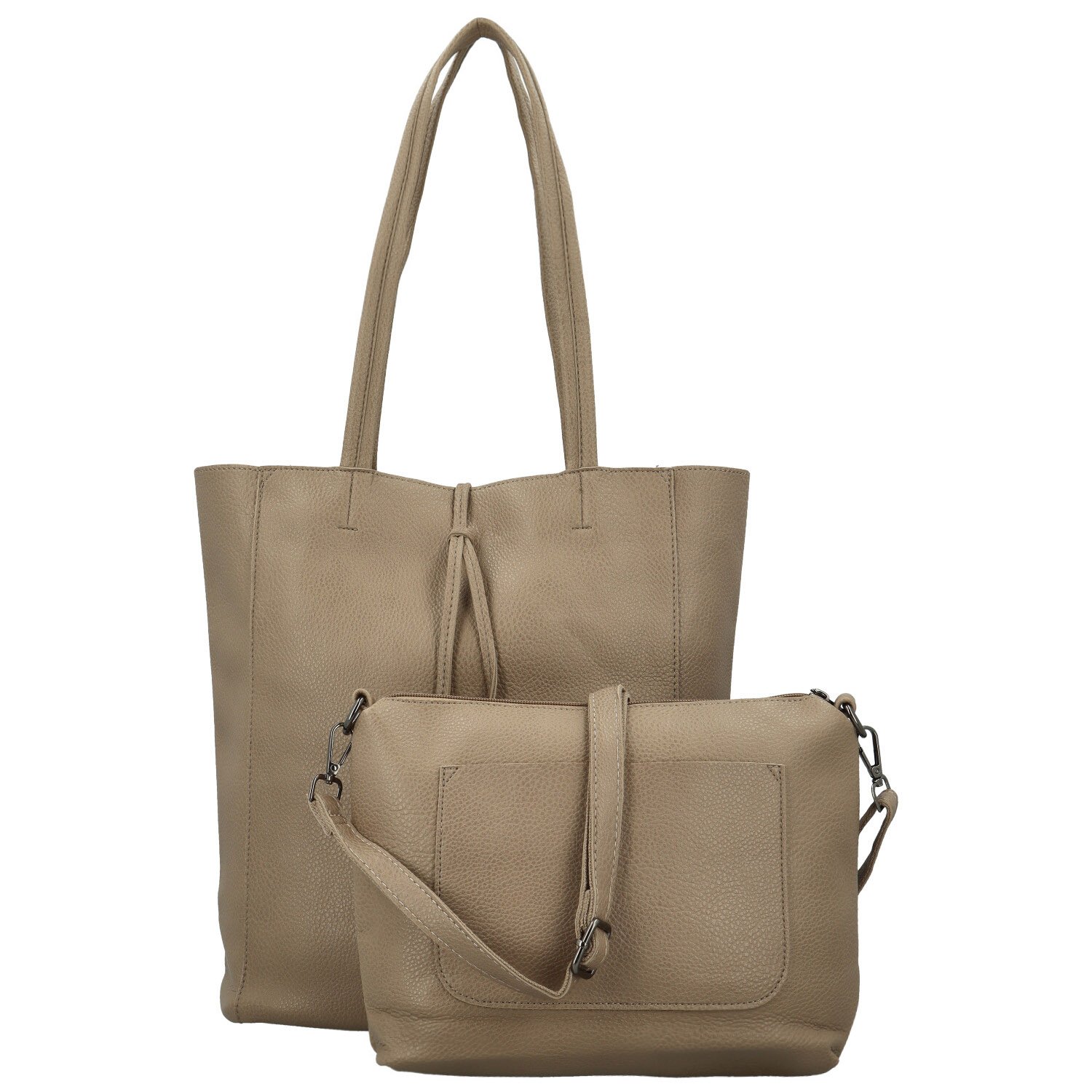 Dámsky set kabeliek béžový - Paolo bags Marika