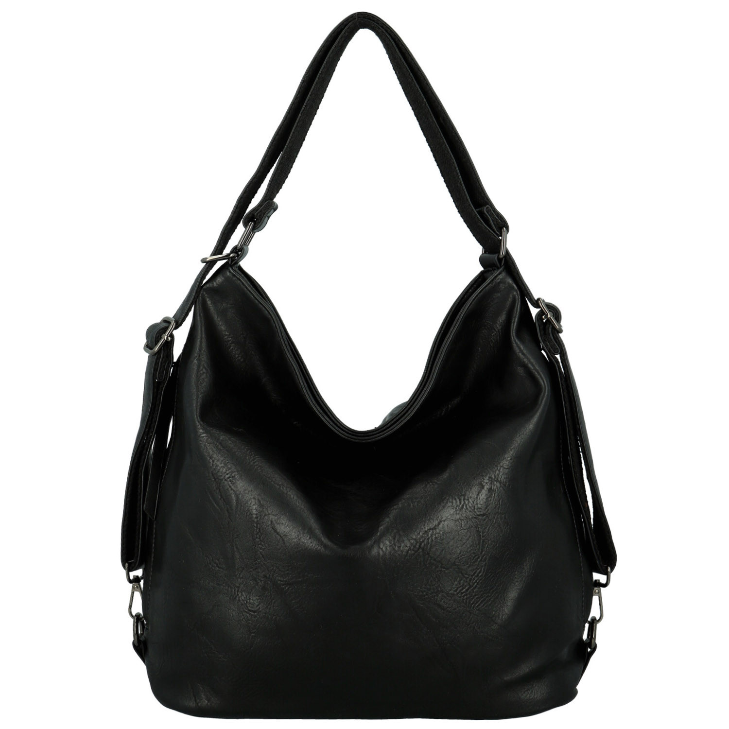 Dámsky kabelko/batoh čierny - Paolo bags Vasilia