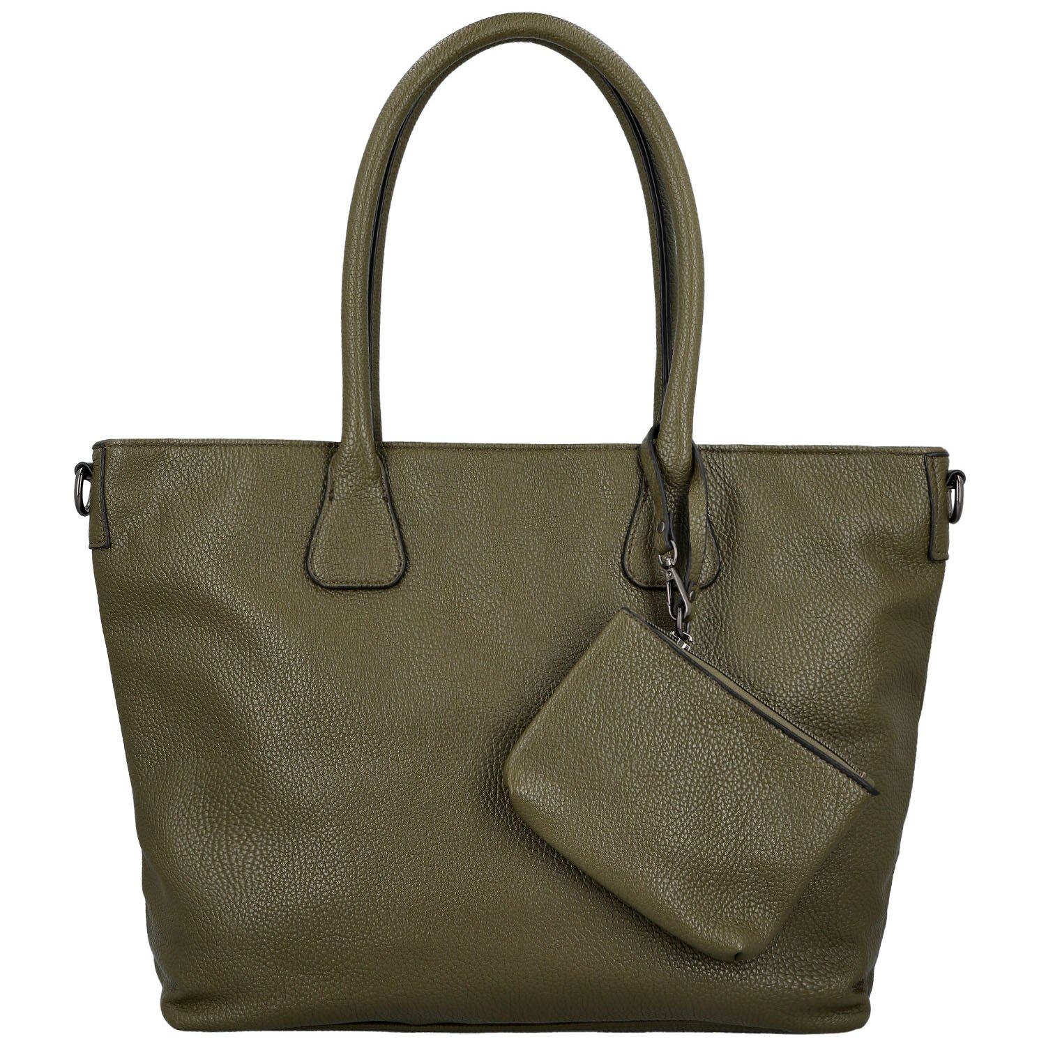 Dámska kabelka cez rameno tmavo zelená - Paolo bags Iljana