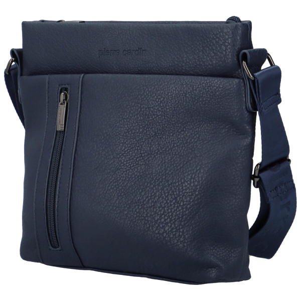 Pánska crossbody taška modrá - Pierre Cardin Wotsn