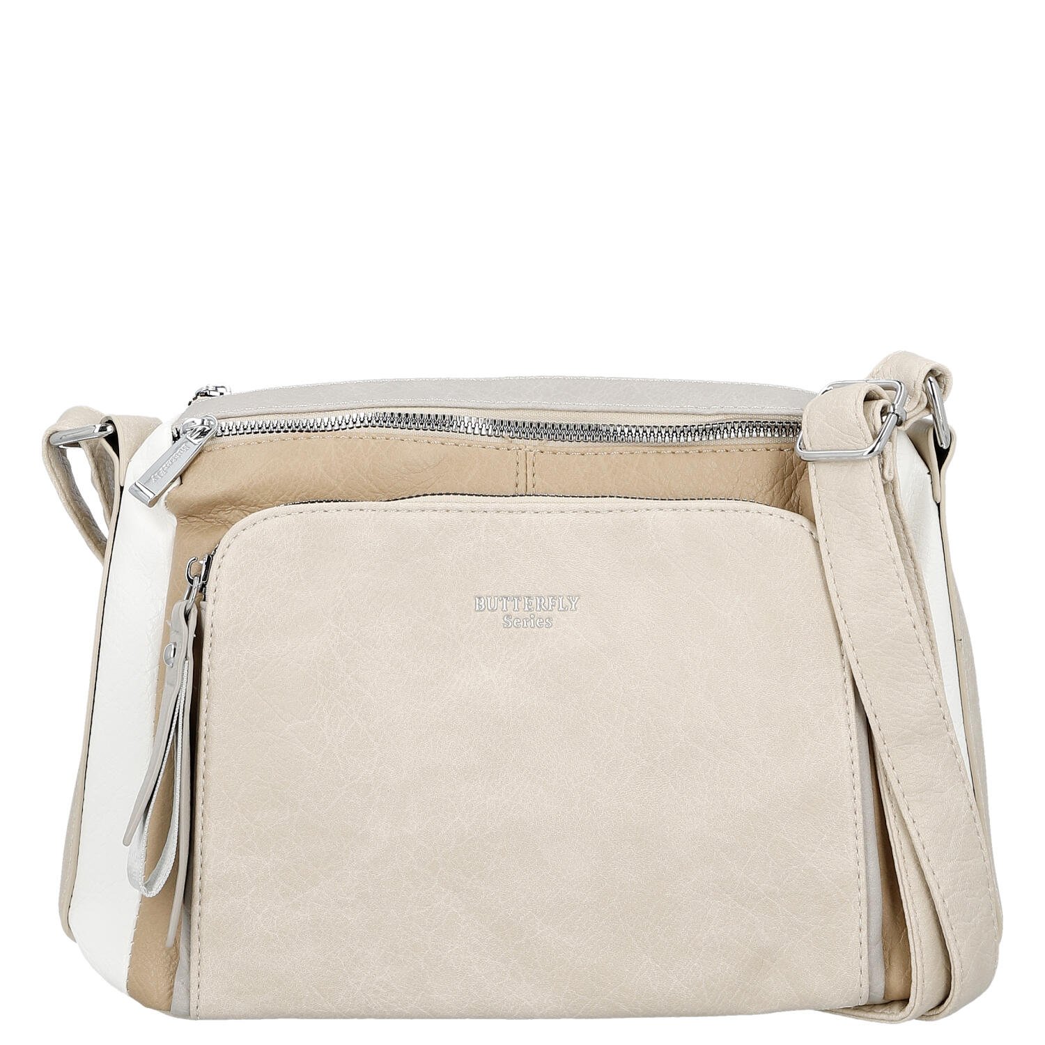Dámska crossbody kabelka béžová - Firenze Joelle
