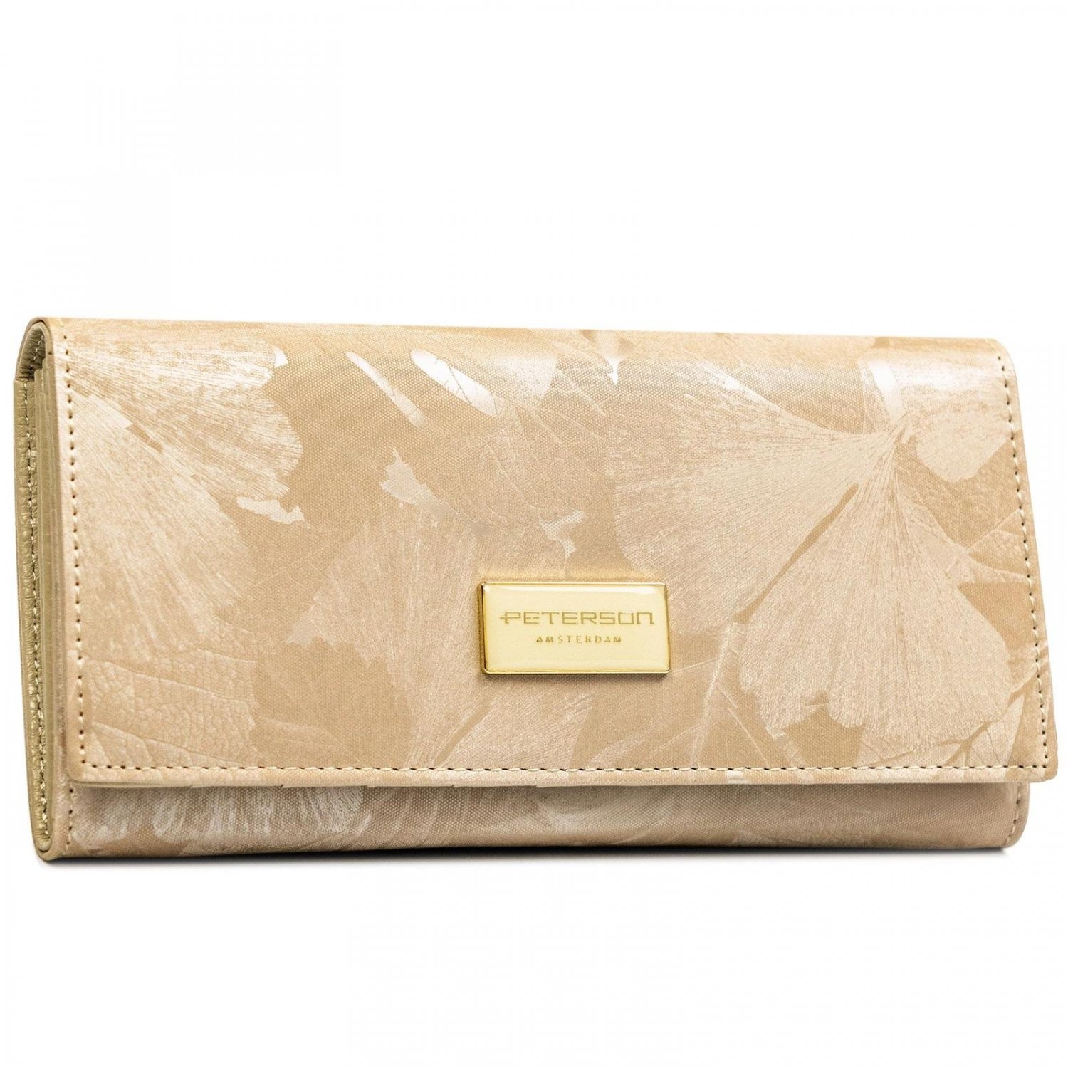 Dámska koženkovo/kožená peňaženka béžová - Peterson Aniko