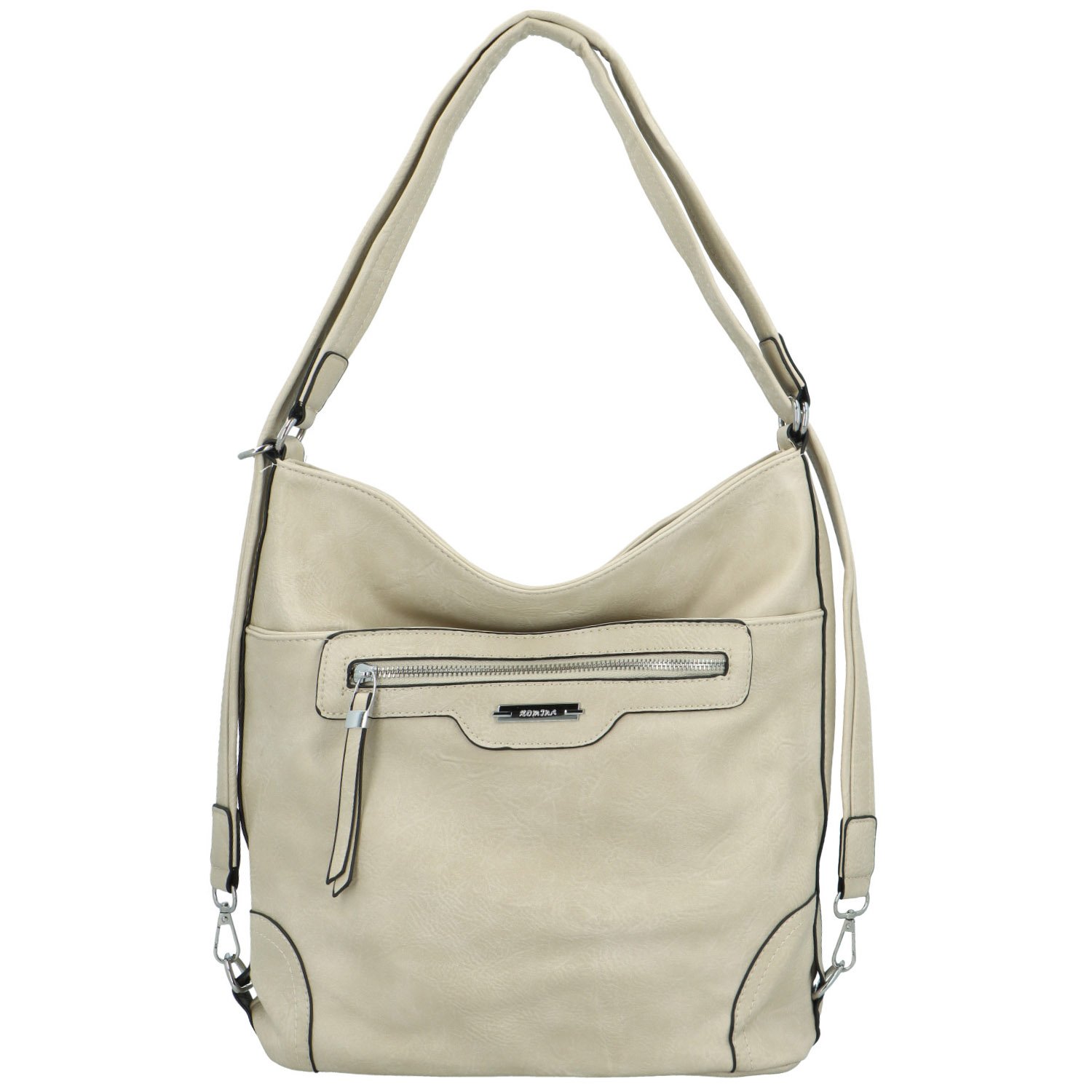 Dámsky kabelko/batoh krémový - Romina & Co Bags Zilla