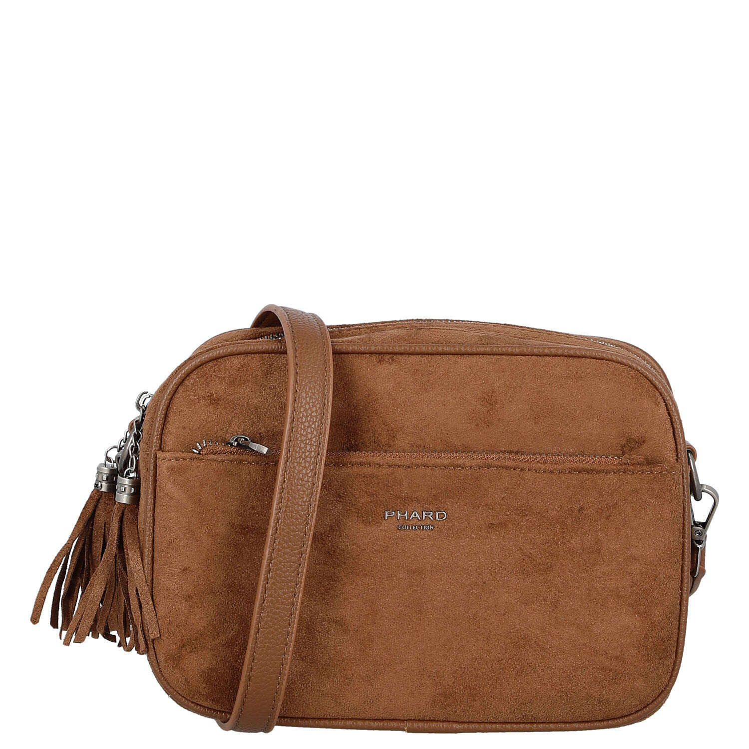 Dámska crossbody kabelka hnedá - Phard Lysa