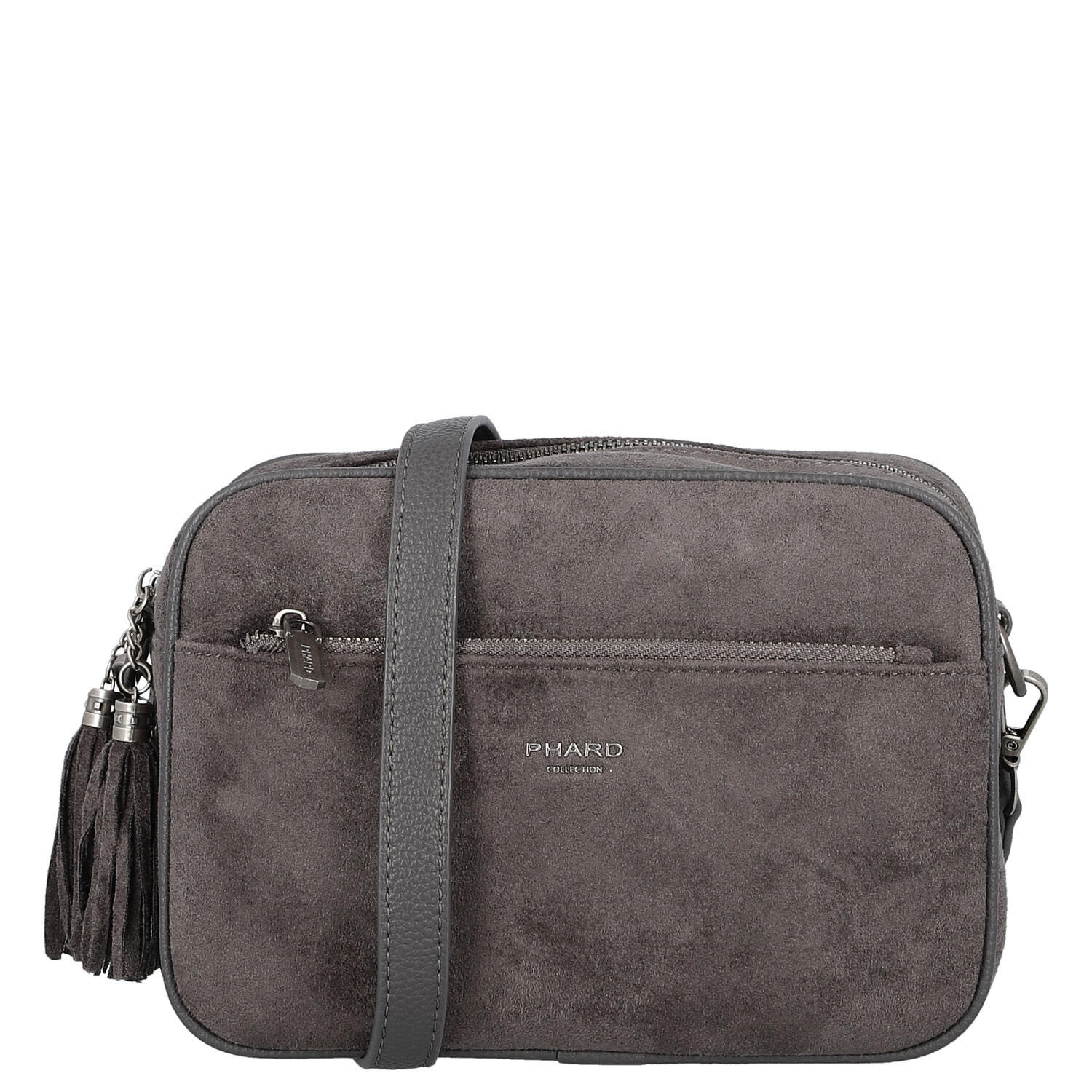 Dámska crossbody kabelka šedá - Phard Lysa