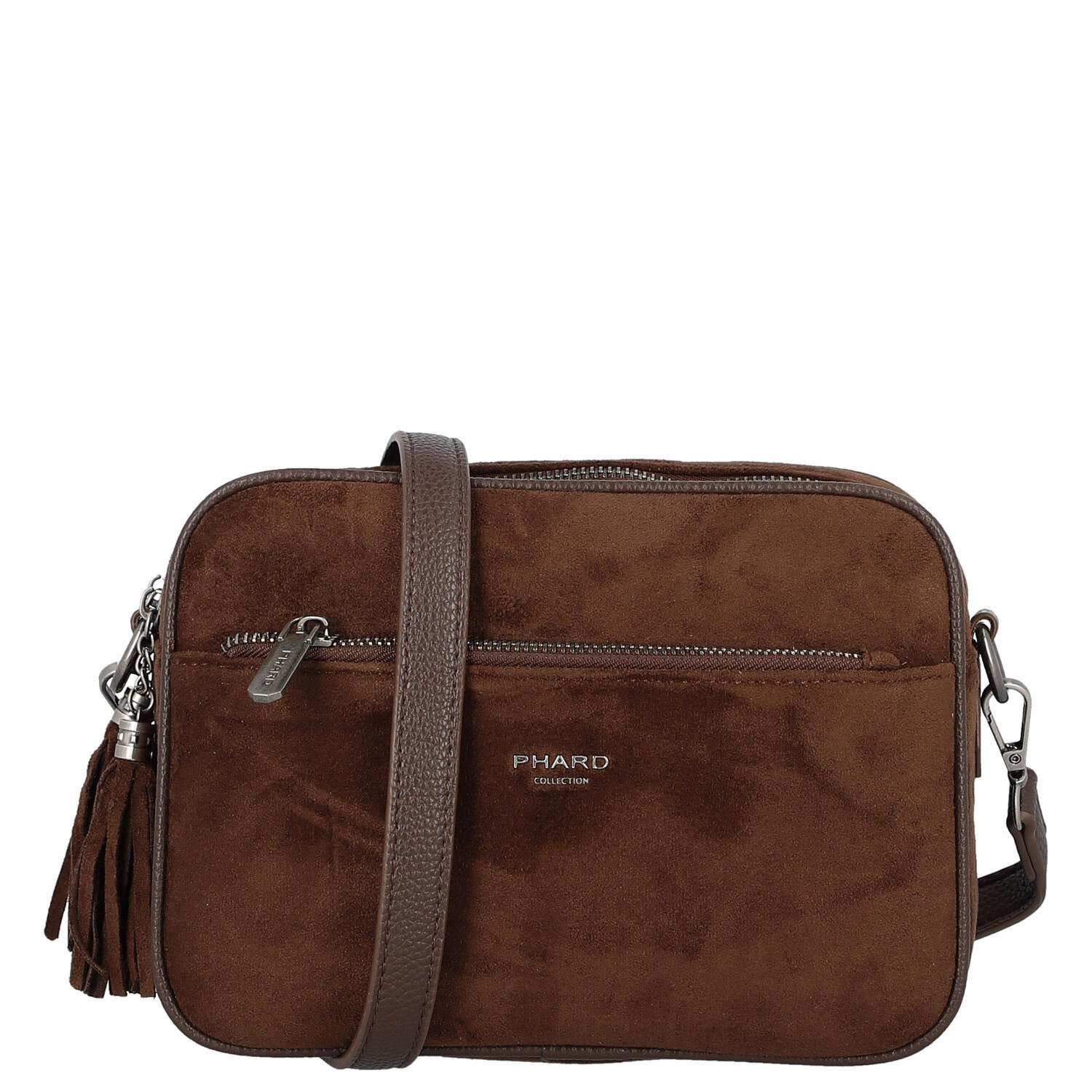 Dámska crossbody kabelka coffee - Phard Lysa