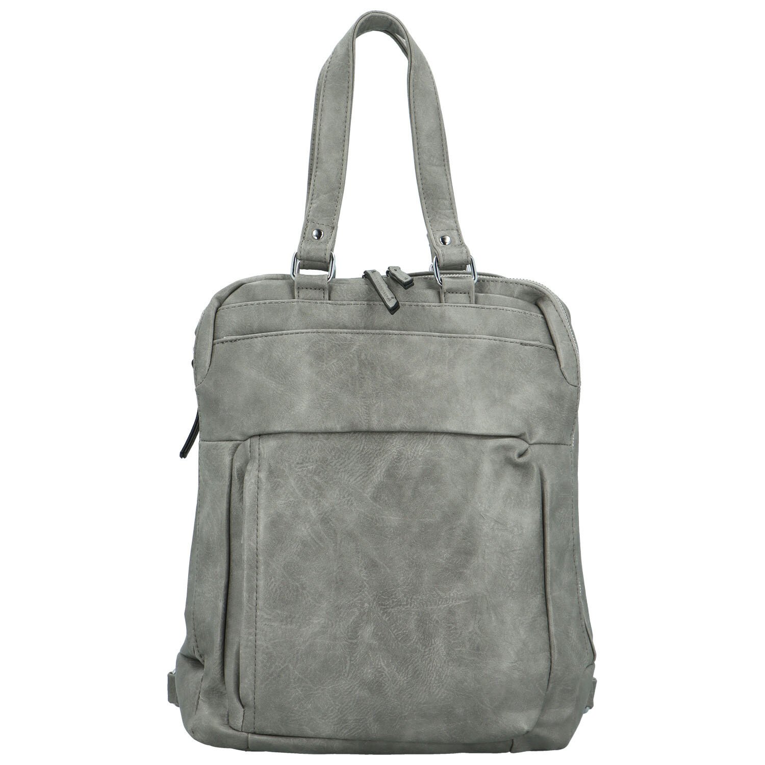 Dámsky kabelko/batoh sivý - Paolo bags Milton