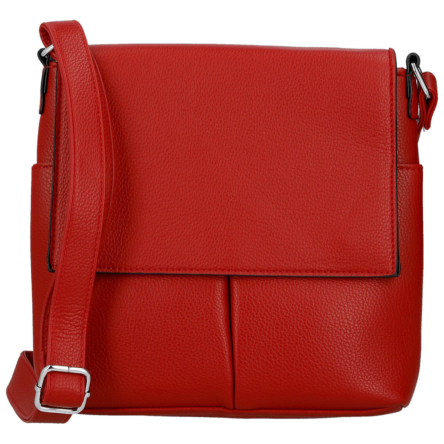 Dámska crossbody kabelka červená - Paolo Bags Dilara