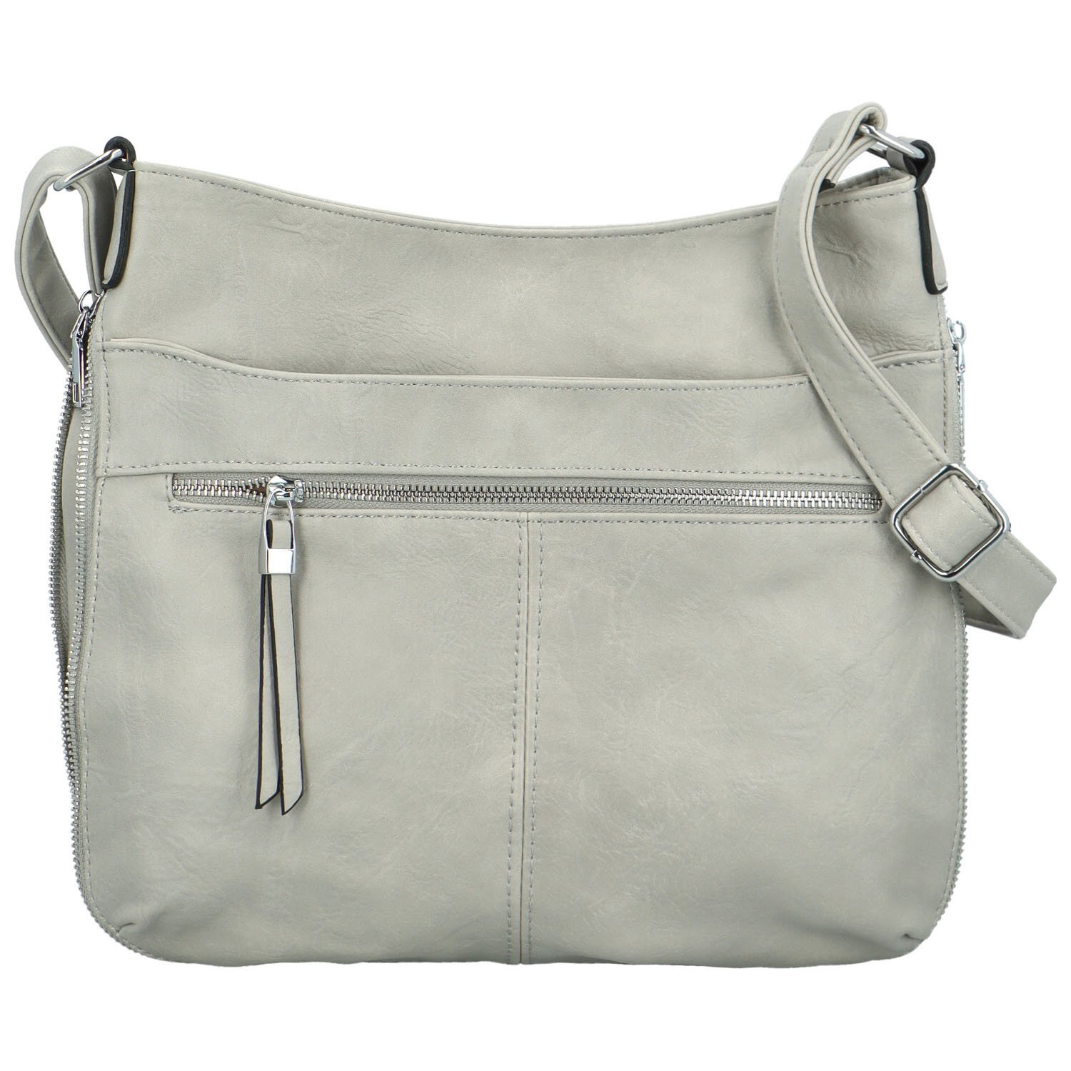 Dámska crossbody kabelka sivá - Firenze Grete new